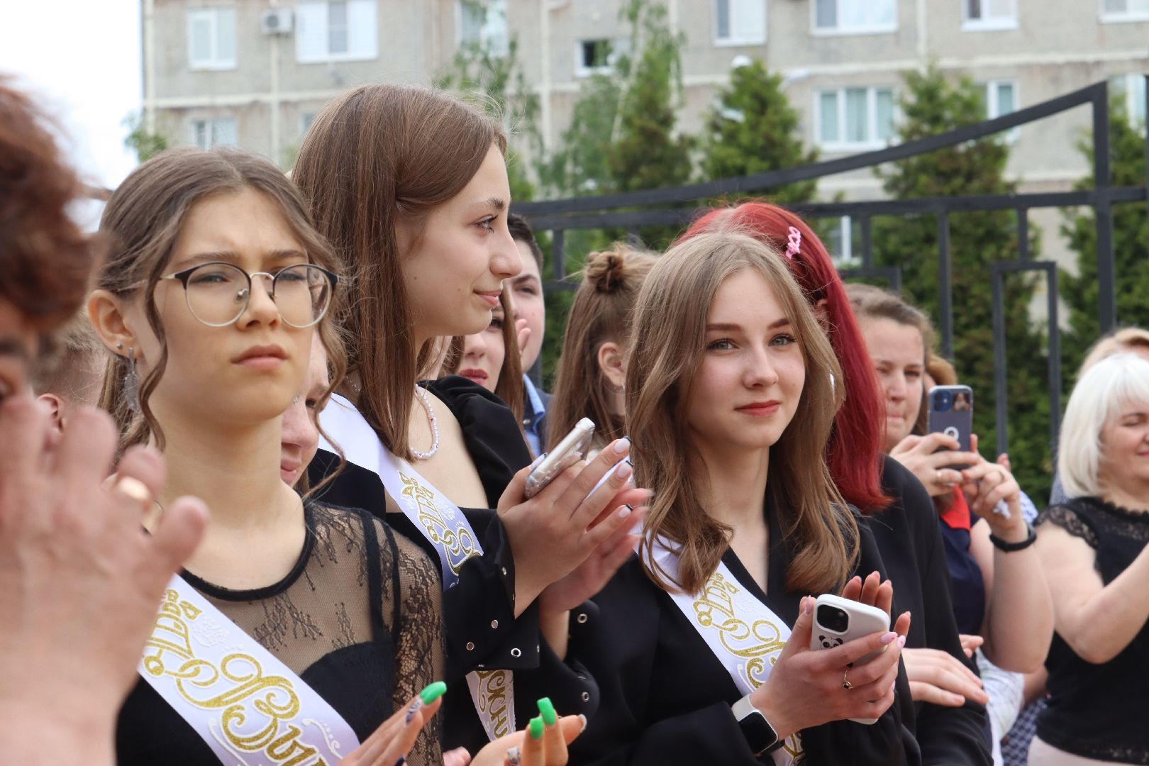 Серебряные Пруды, последний звонок, СОШ Чуцкова