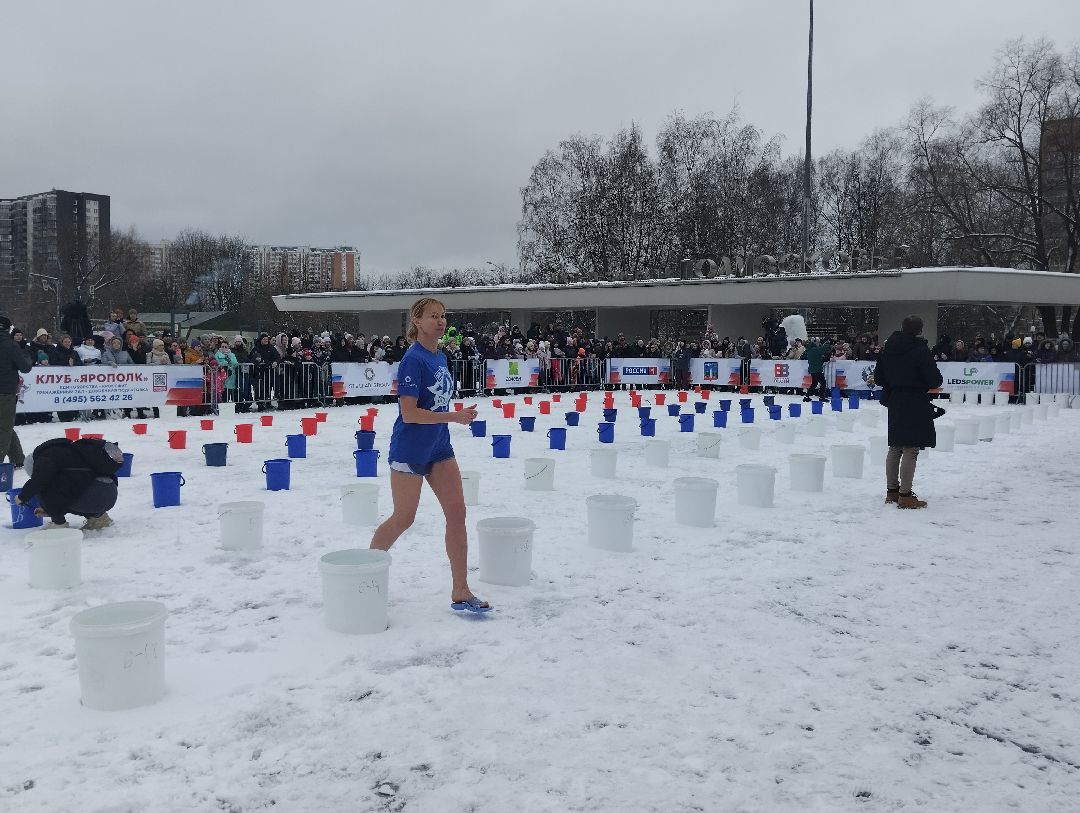 Массовое обливание, закаливание