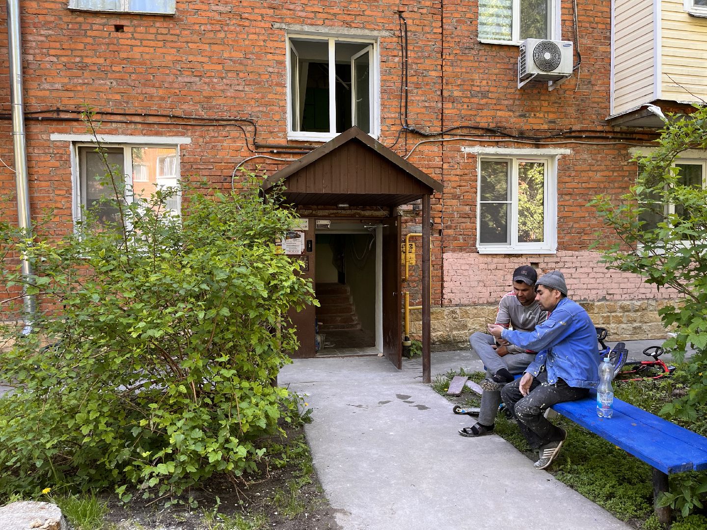 Шаховская, мой подъезд, ремонт