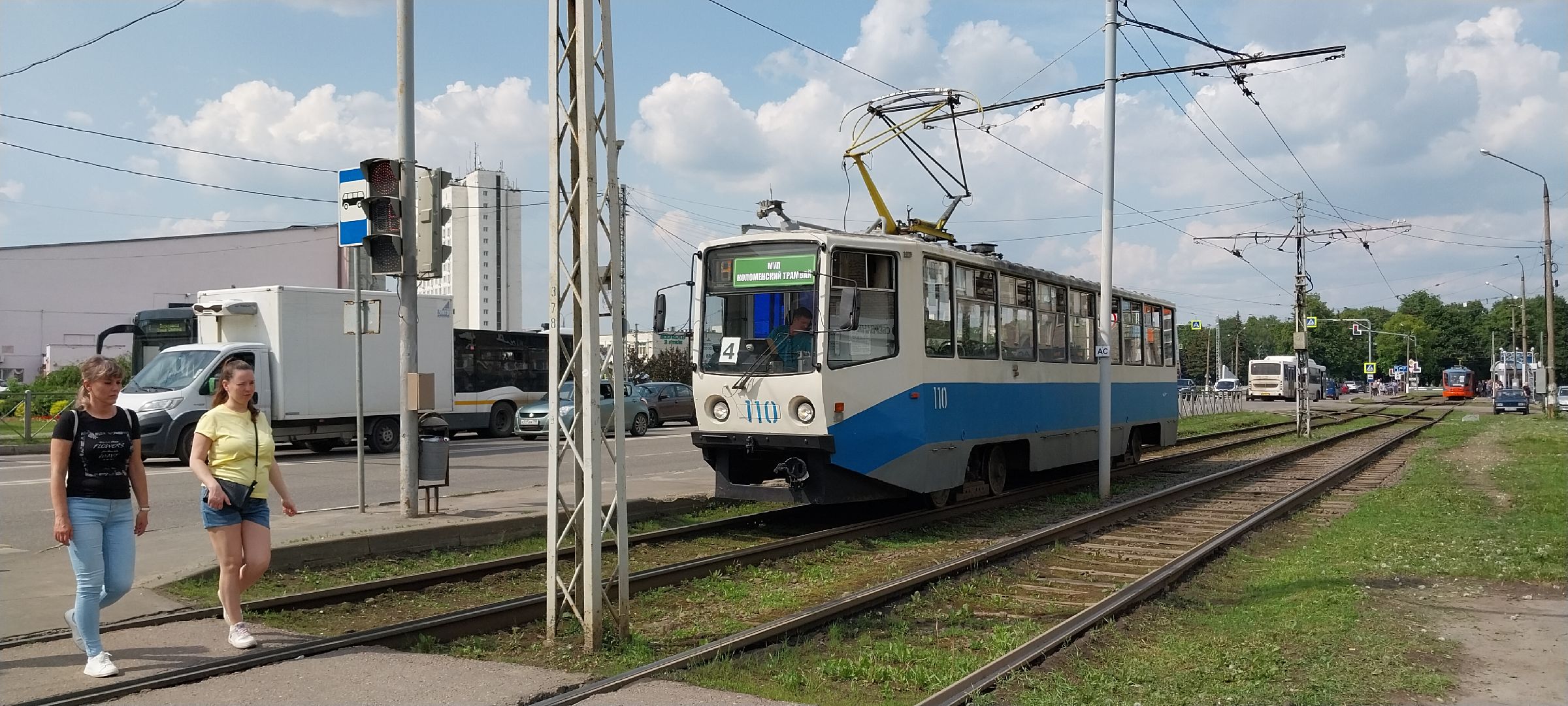 коломна, коломенскийтрамвай, трамваи