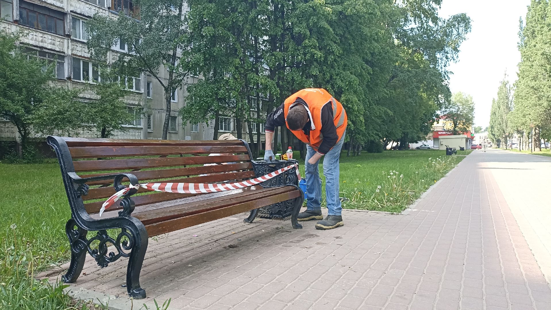 Серпухов, Подмосковье, благоустройство, лавочки, комфорт
