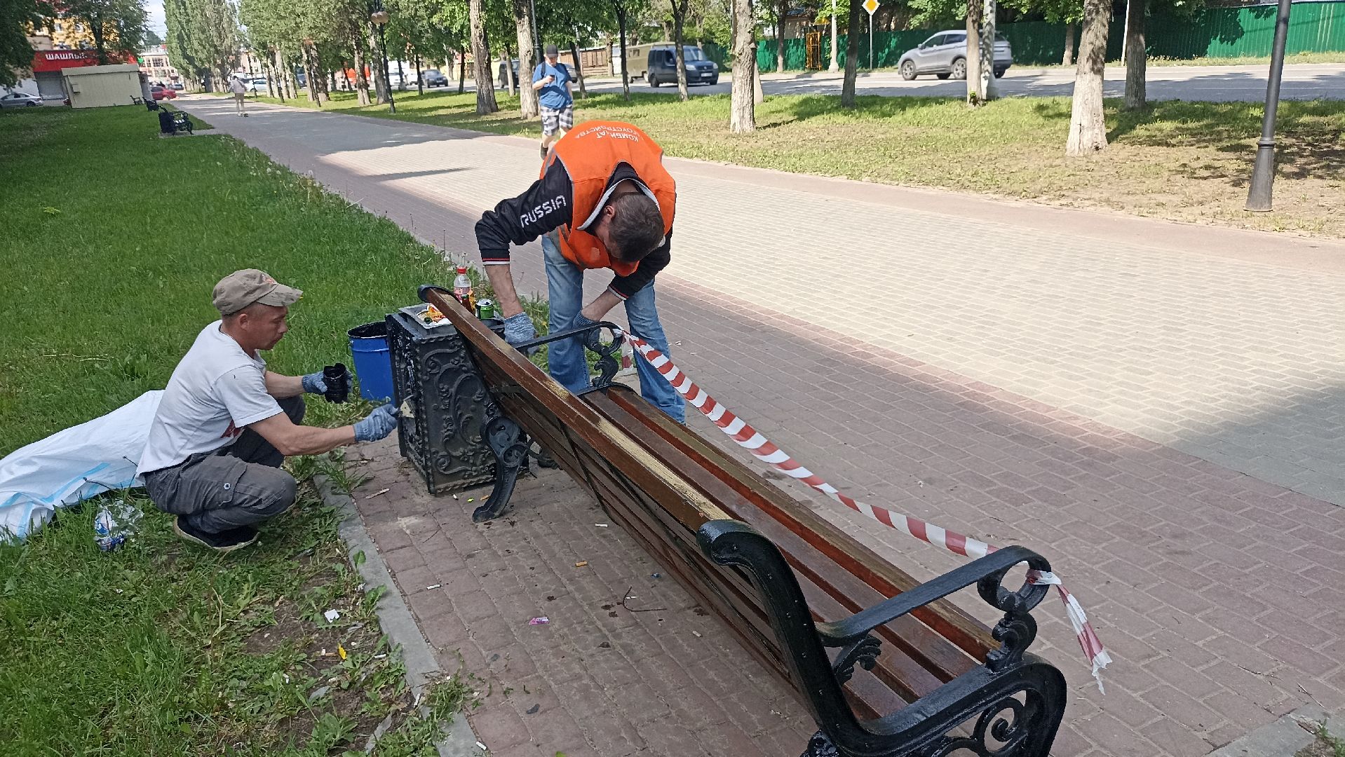 Серпухов, Подмосковье, благоустройство, лавочки, комфорт