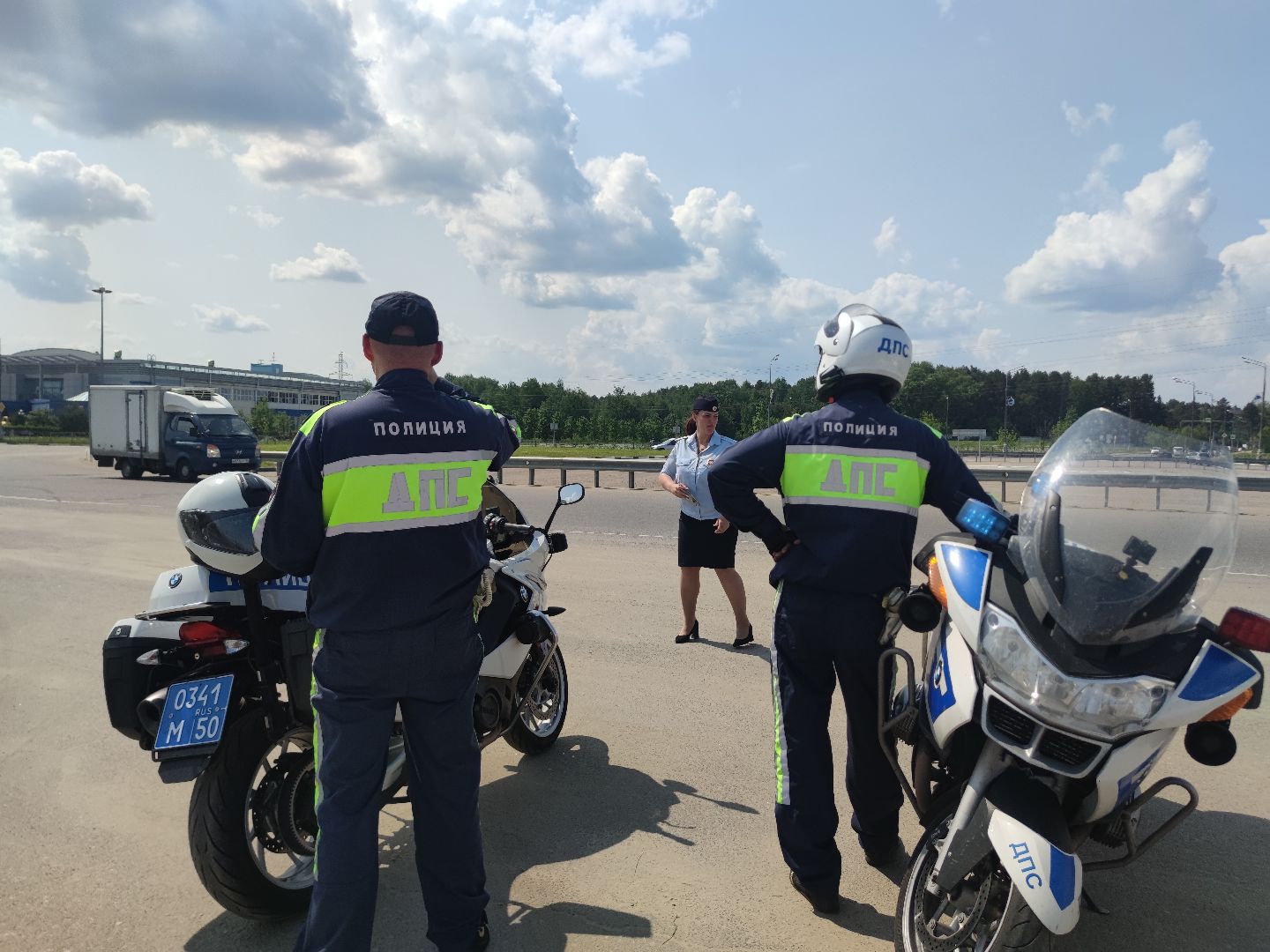 Рейд, мотоскутерист, мотобатальон, Госавтоинспекция, Дубна