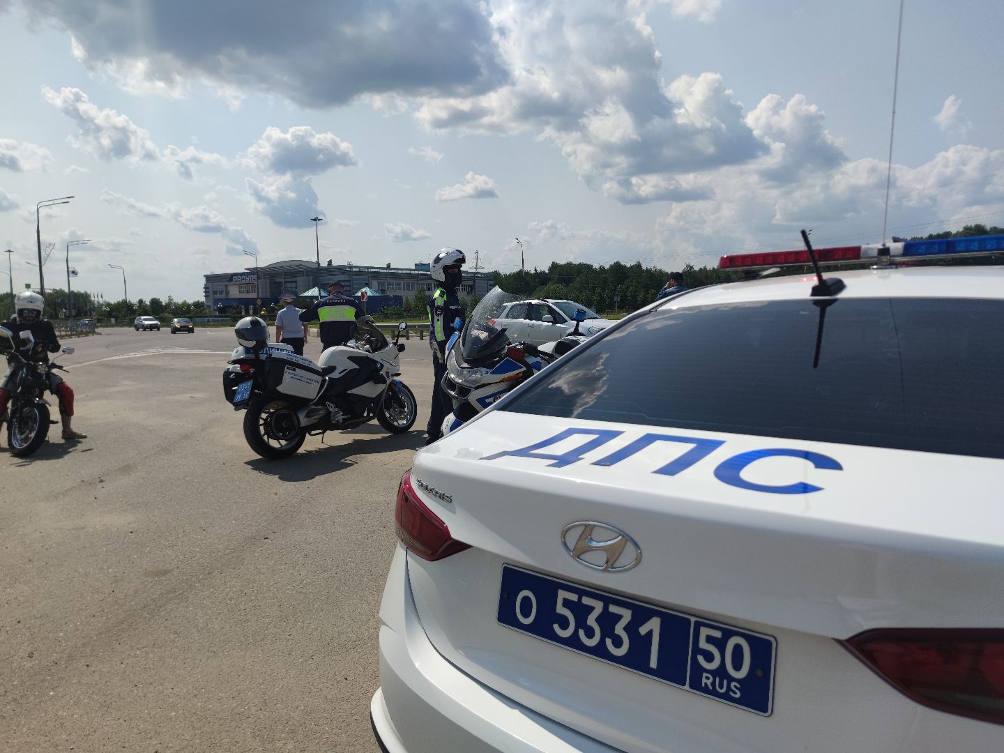 Рейд, мотоскутерист, мотобатальон, Госавтоинспекция, Дубна