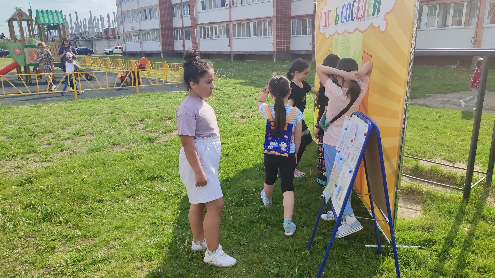 Кашира, ЖК, Березовая роща, День соседей, праздник