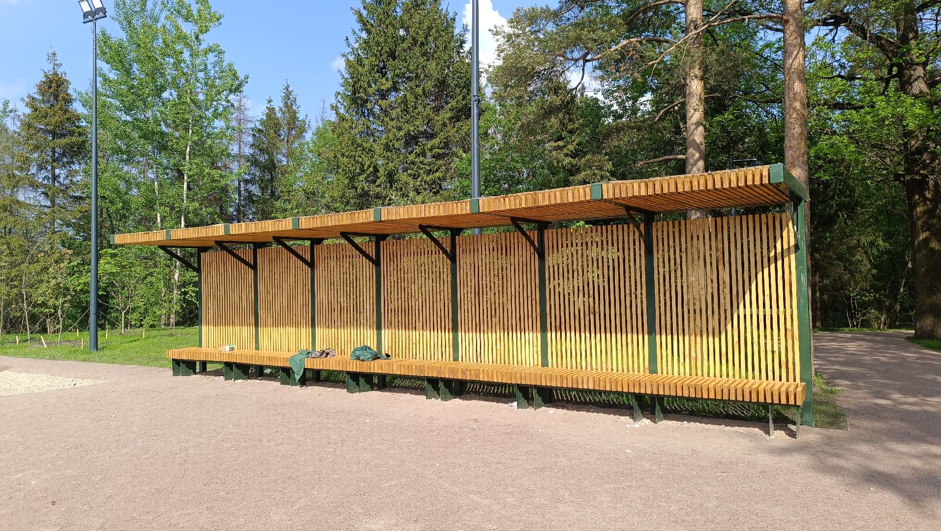 Лобня, благоустройство, лесопарк