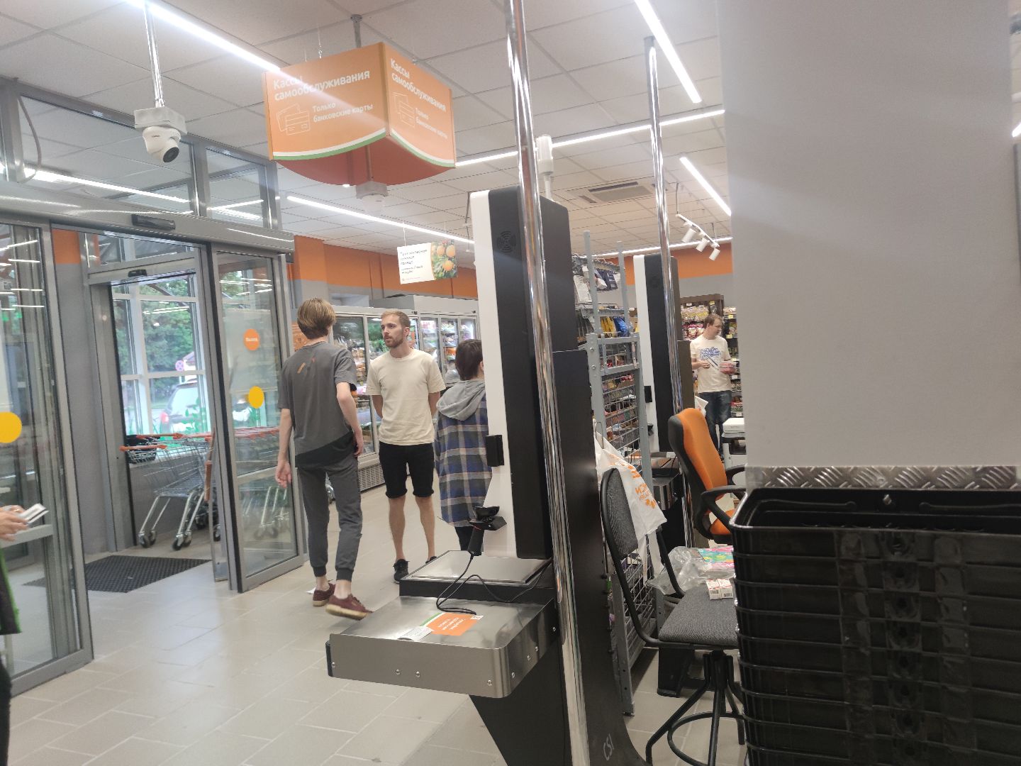 Магазин, реконструкция, супермаркет, Дубна