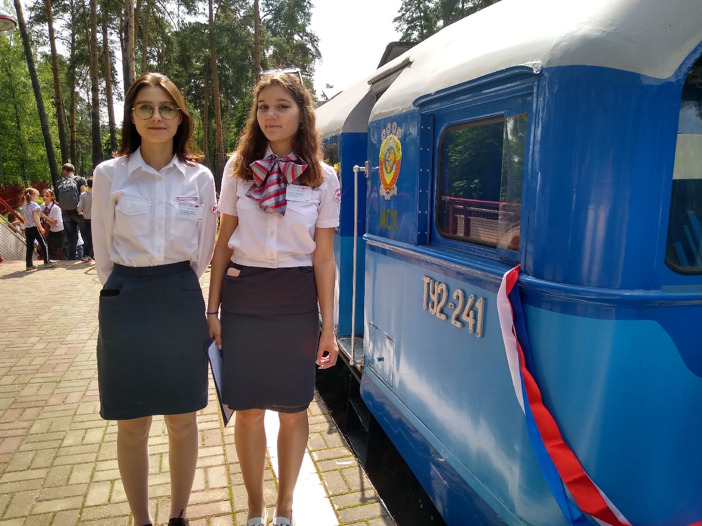 Раменское, транспорт, открытие сезона детской железной дороги