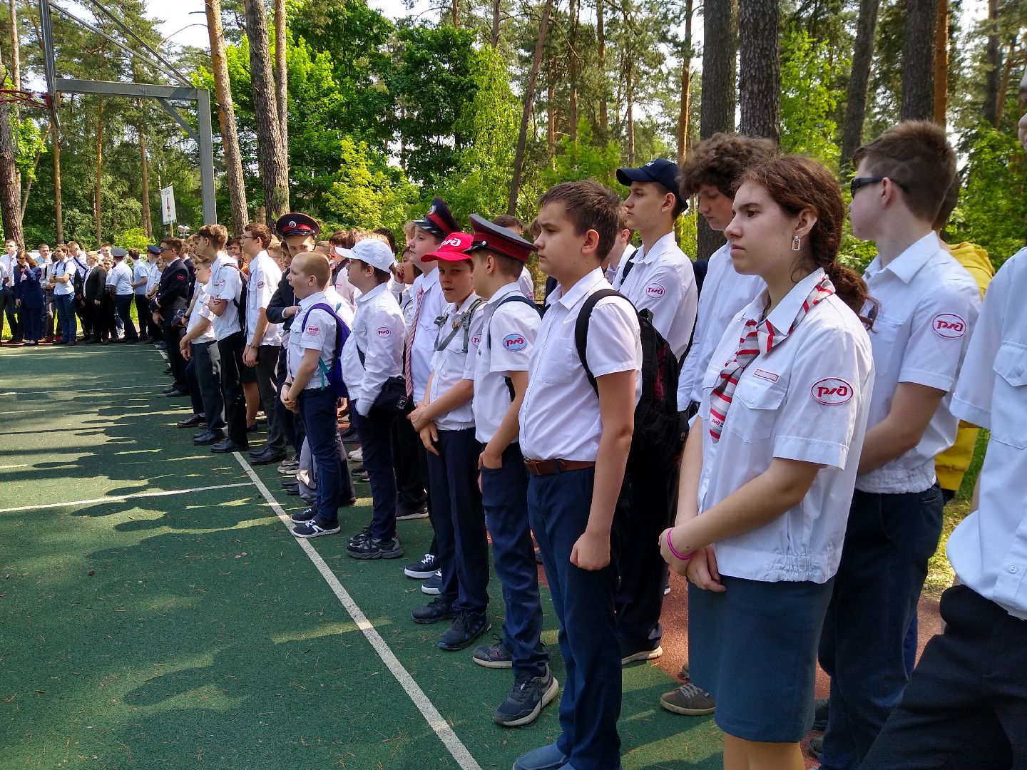 Раменское, транспорт, открытие сезона детской железной дороги