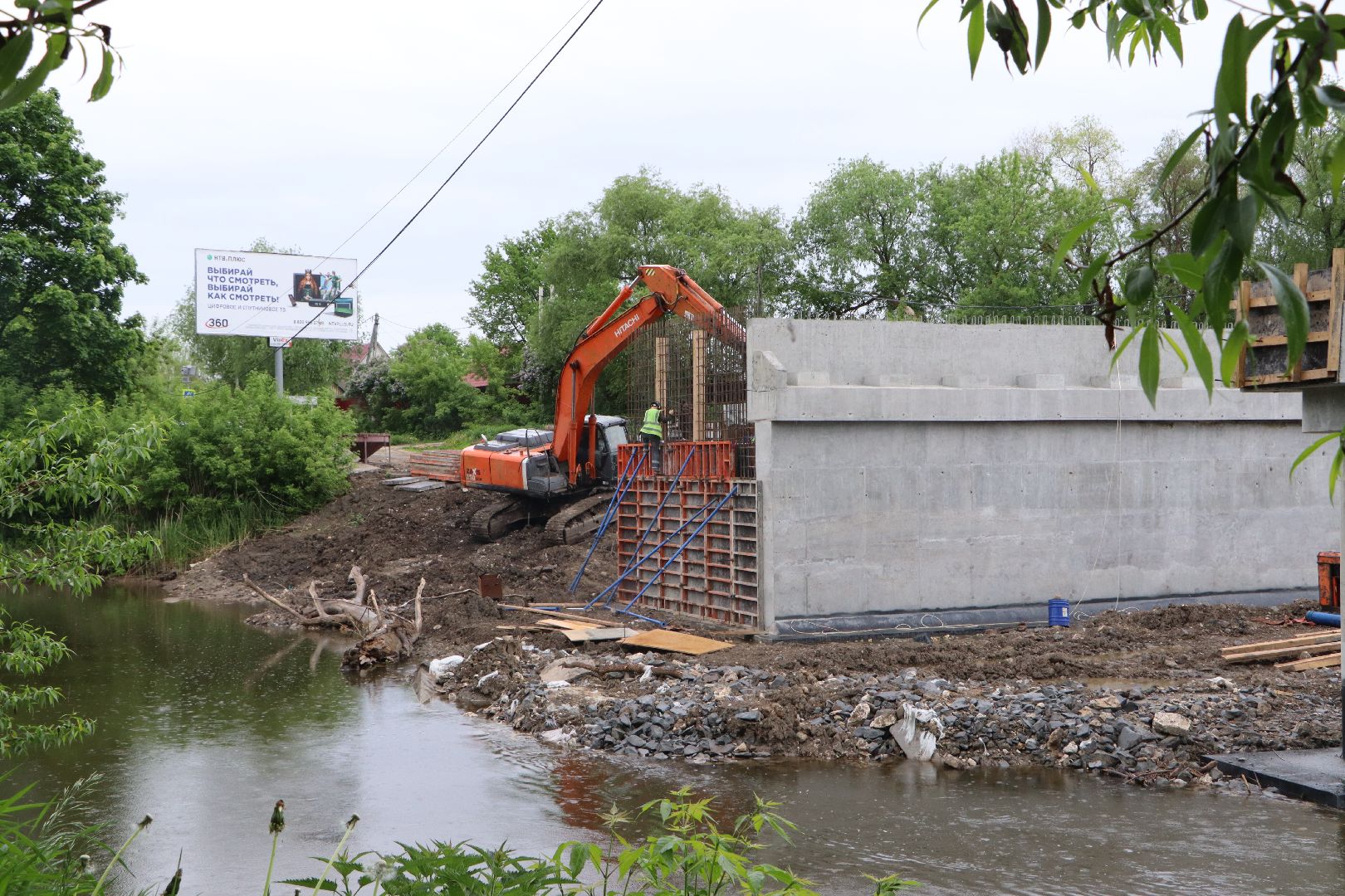 Серебряные Пруды, мост