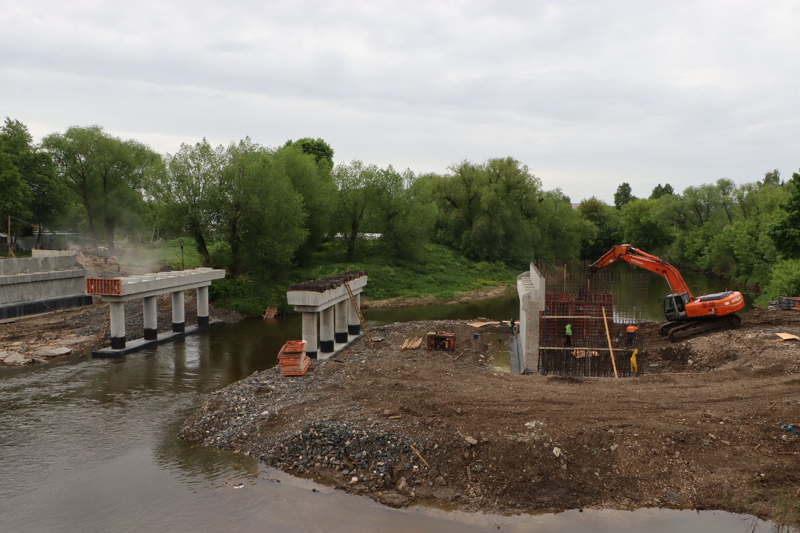 Серебряные Пруды, мост