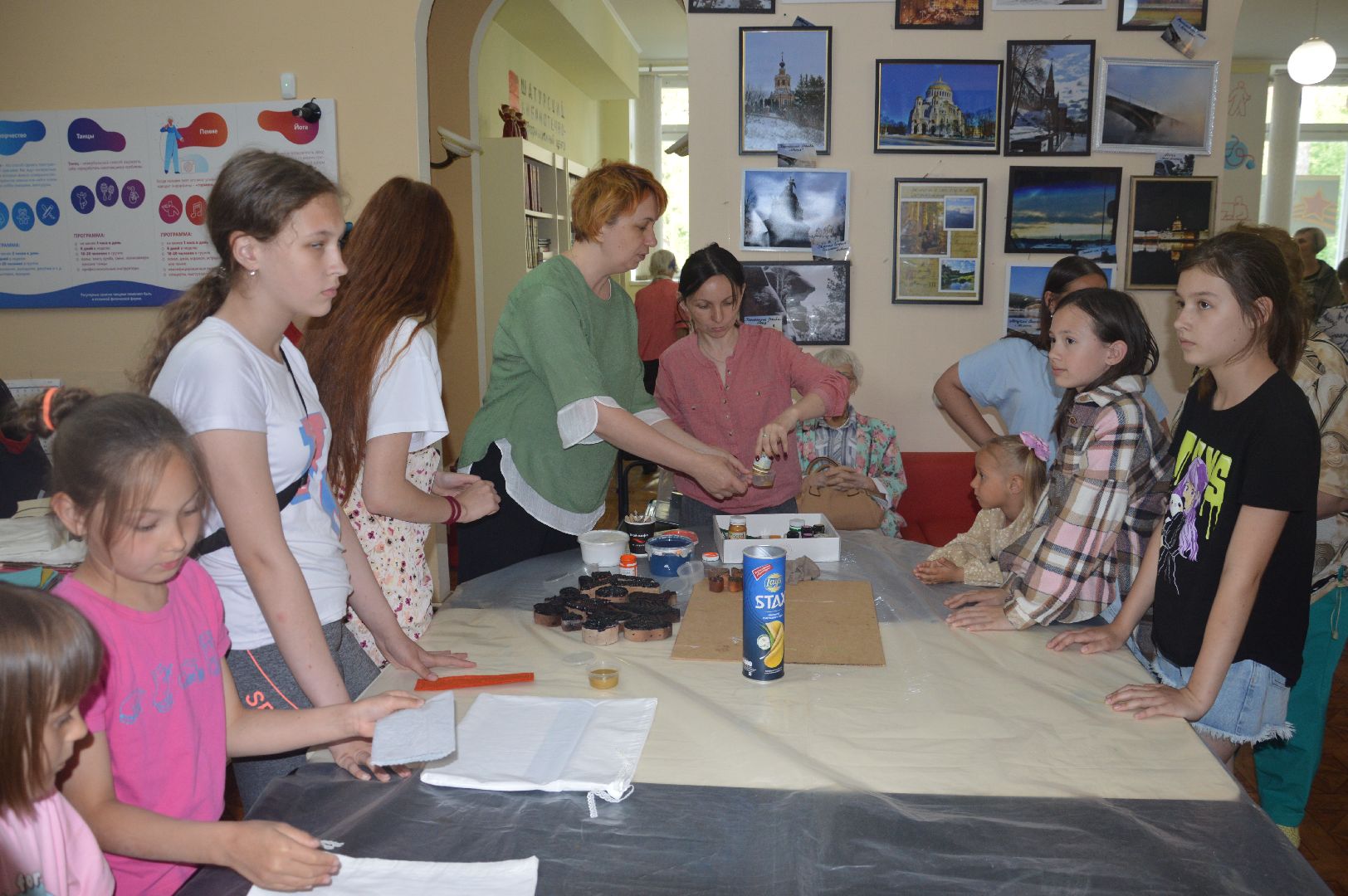 Шатура, Нариманова, библиотека, Библионочь