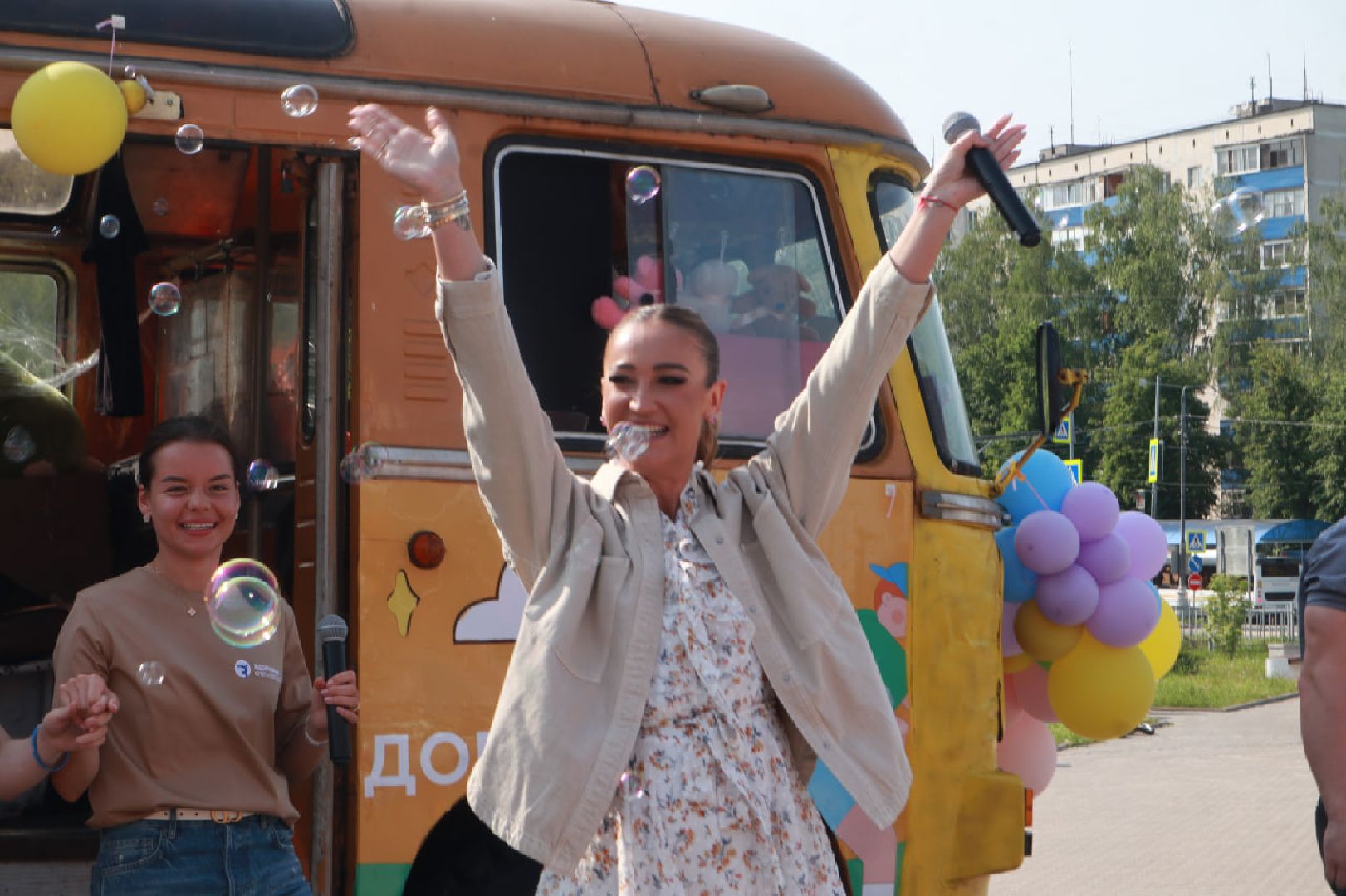 Пущино, Здоровое Отечество, волонтеры, Ольга Бузова,