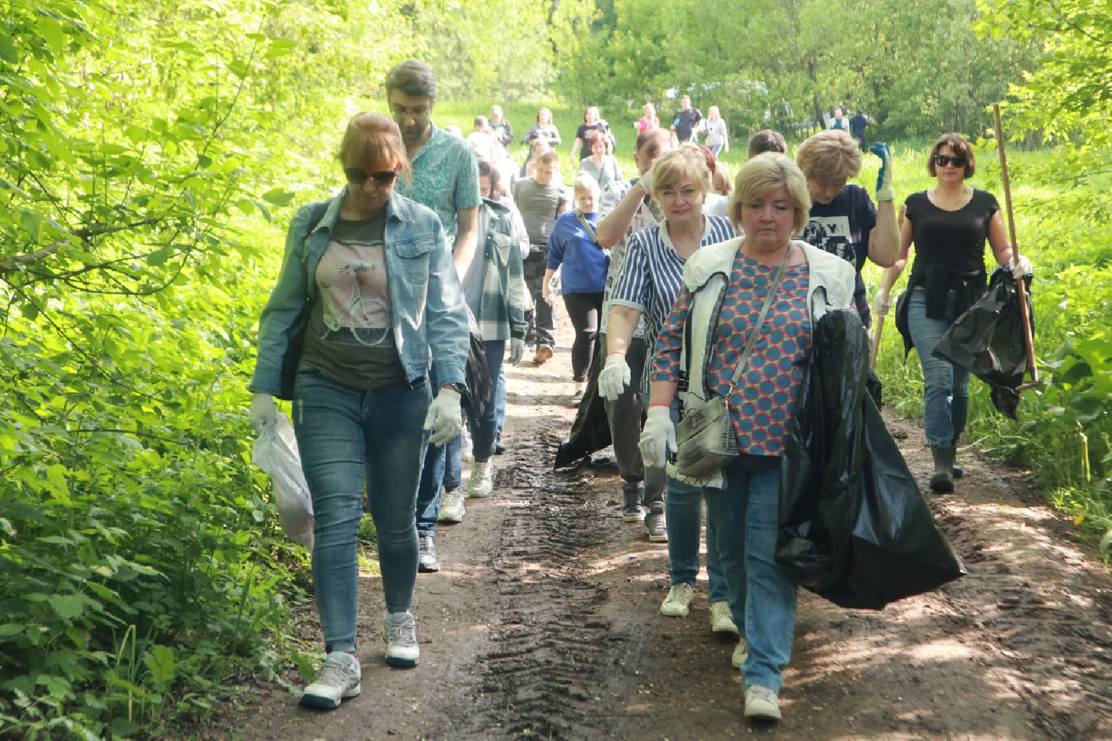 Пущино, волонтеры