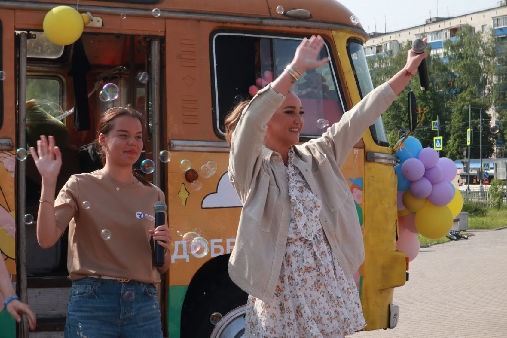 Пущино, волонтеры, День защиты детей, Ольга Бузова,