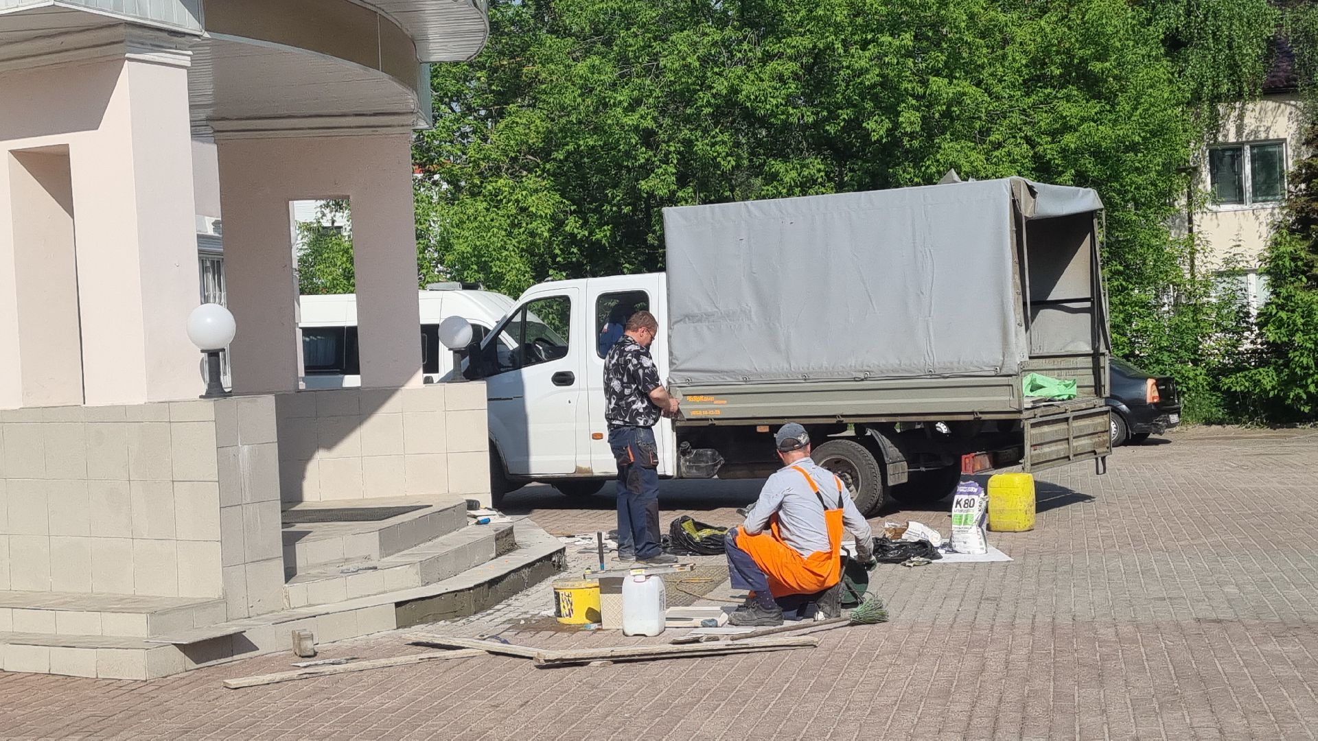 Подмосковье, Ивантеевка, благоустройство