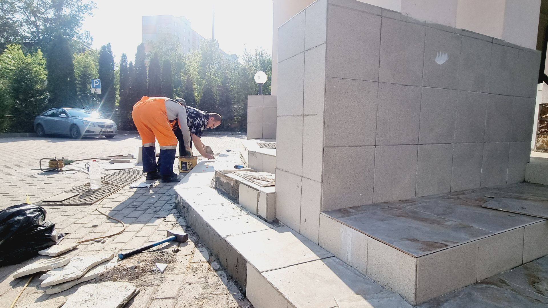 Подмосковье, Ивантеевка, благоустройство