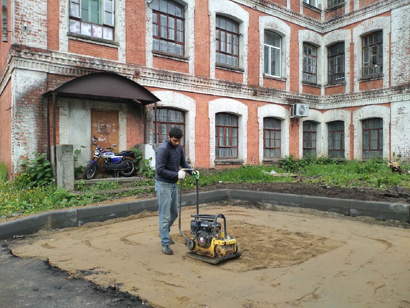 благоустройство, двор, Лосино-Петровский