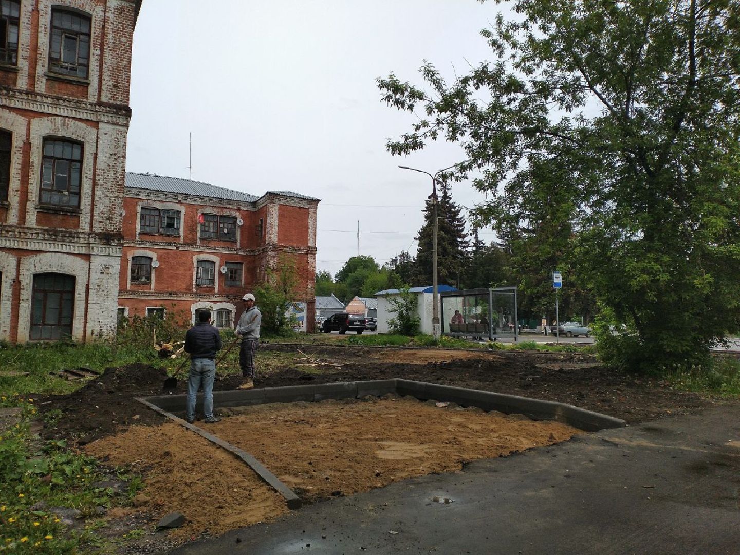 благоустройство, двор, Лосино-Петровский
