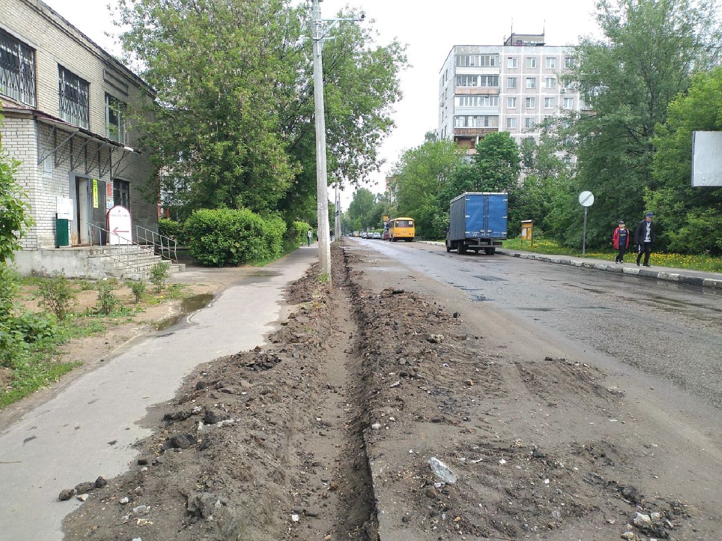 ремонт дороги, дороги, Лосино-Петровский