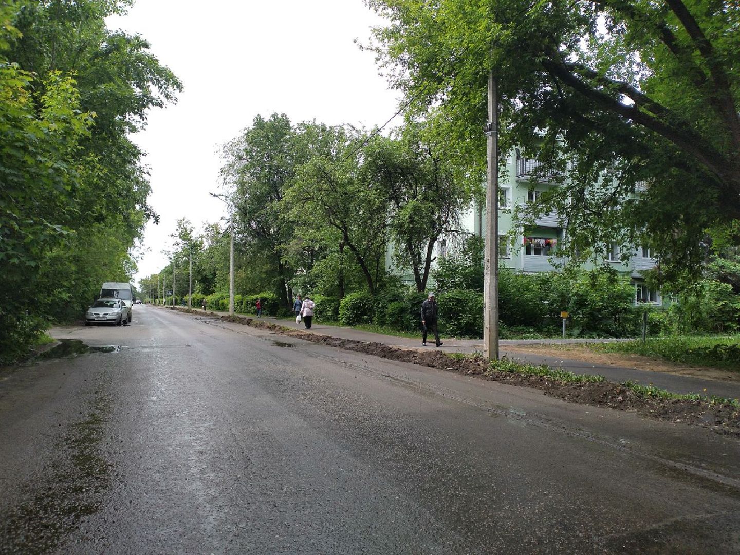 ремонт дороги, дороги, Лосино-Петровский