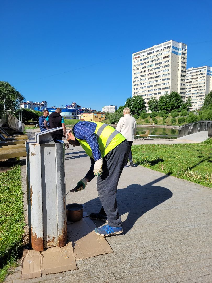 благоустройство; видное; весна; сезонные работы