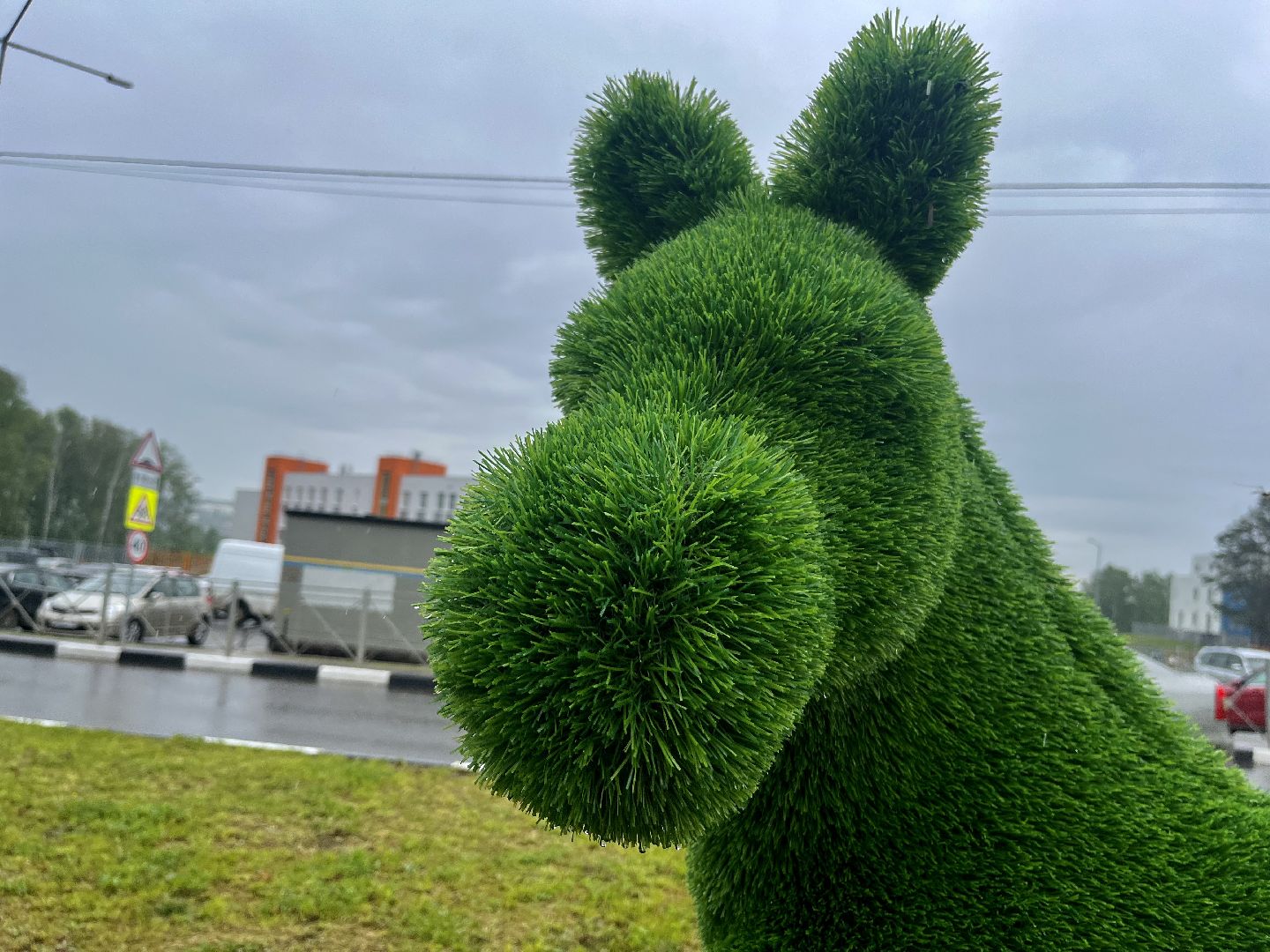 Наро-Фоминск, благоустройство, топиарии, перинатальный центр, арт-объект