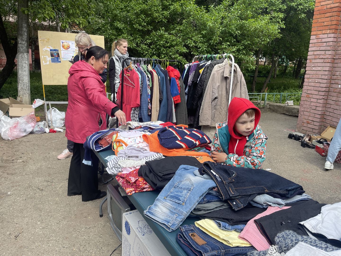 Лесной городок, Одинцово, экология, переработка, акция, фримаркет, благотворительность,