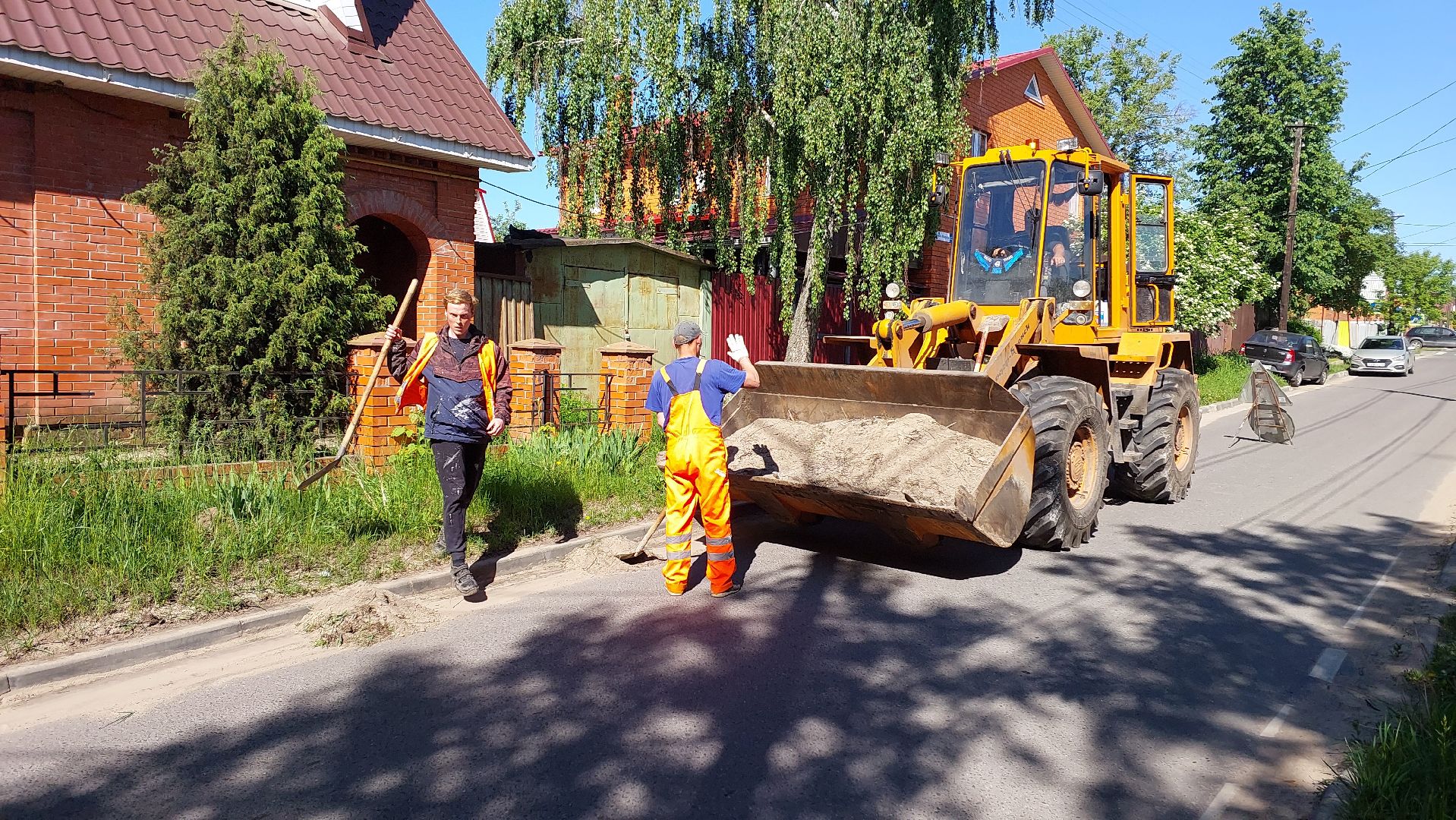 дорожные работы, дорожный смет, серпухов, благоустройство, комбинат благоустройства,