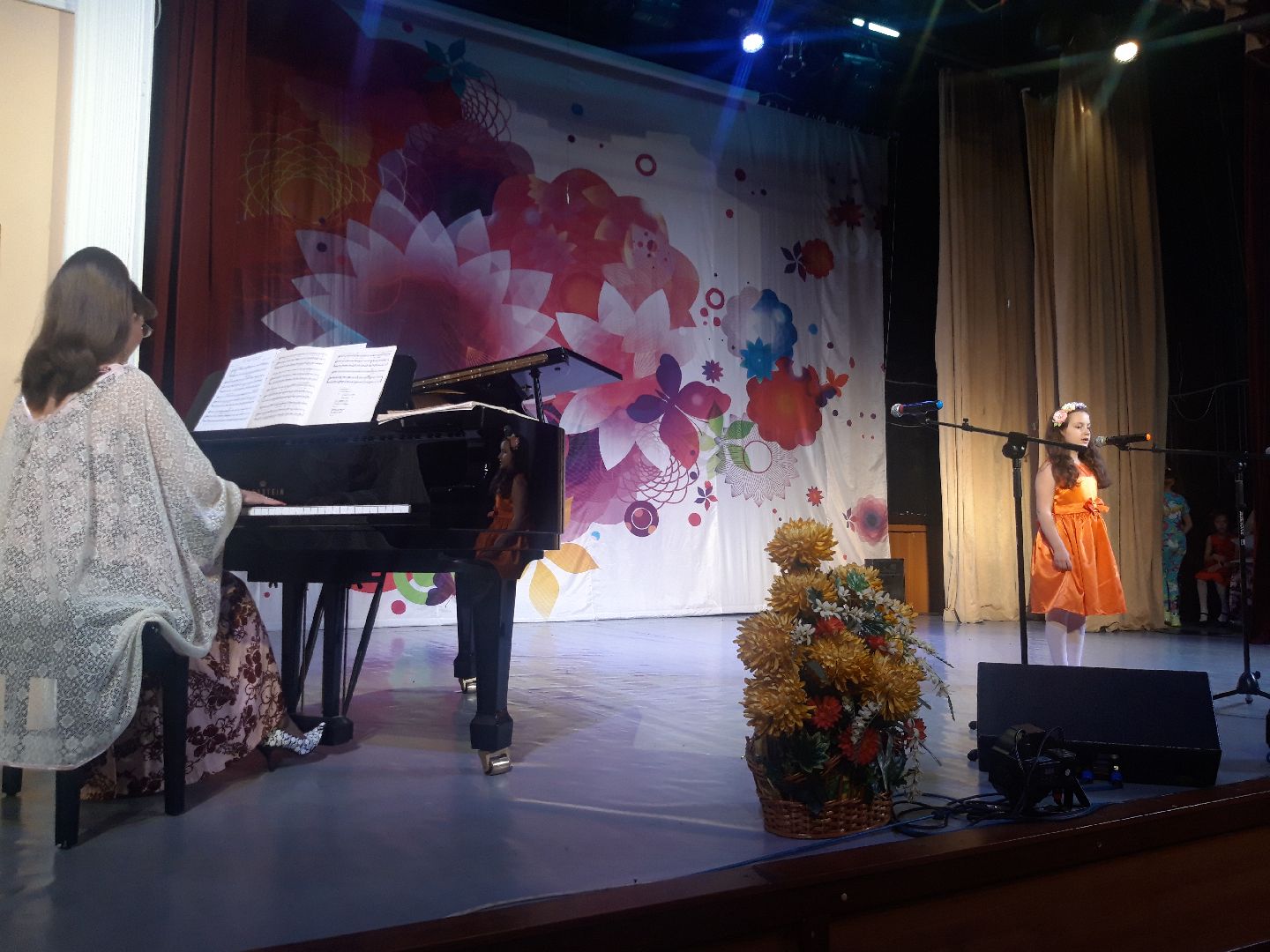 дети, концерт,