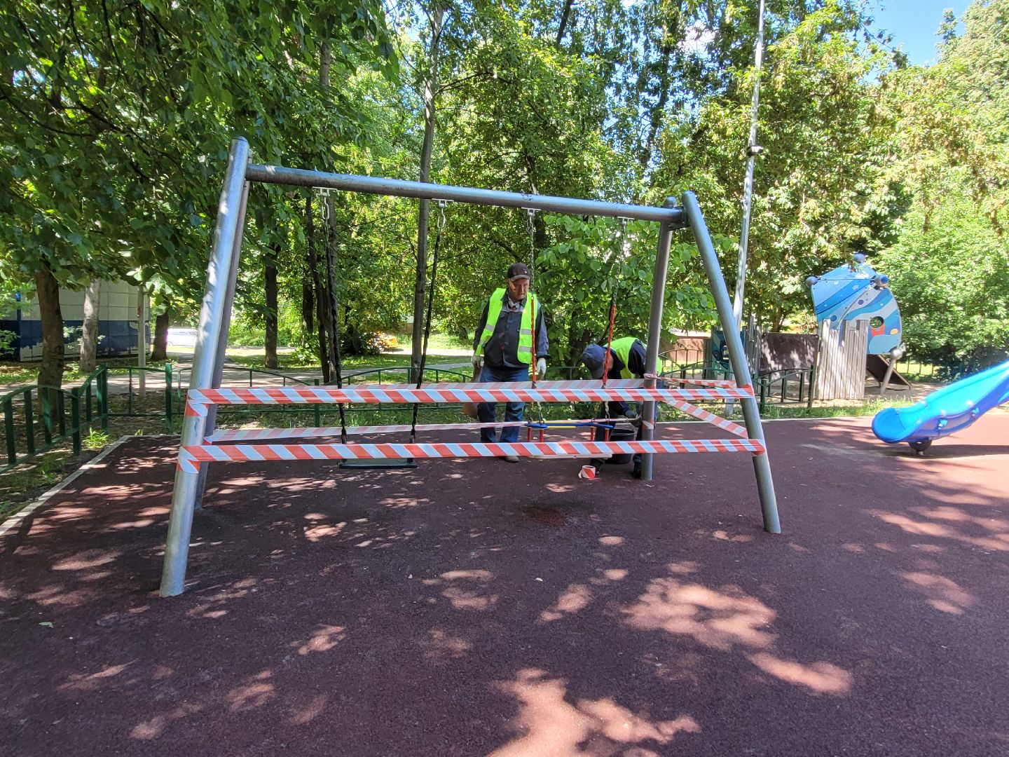 жкх, ремонт; благоустройство; детская площадка; видное