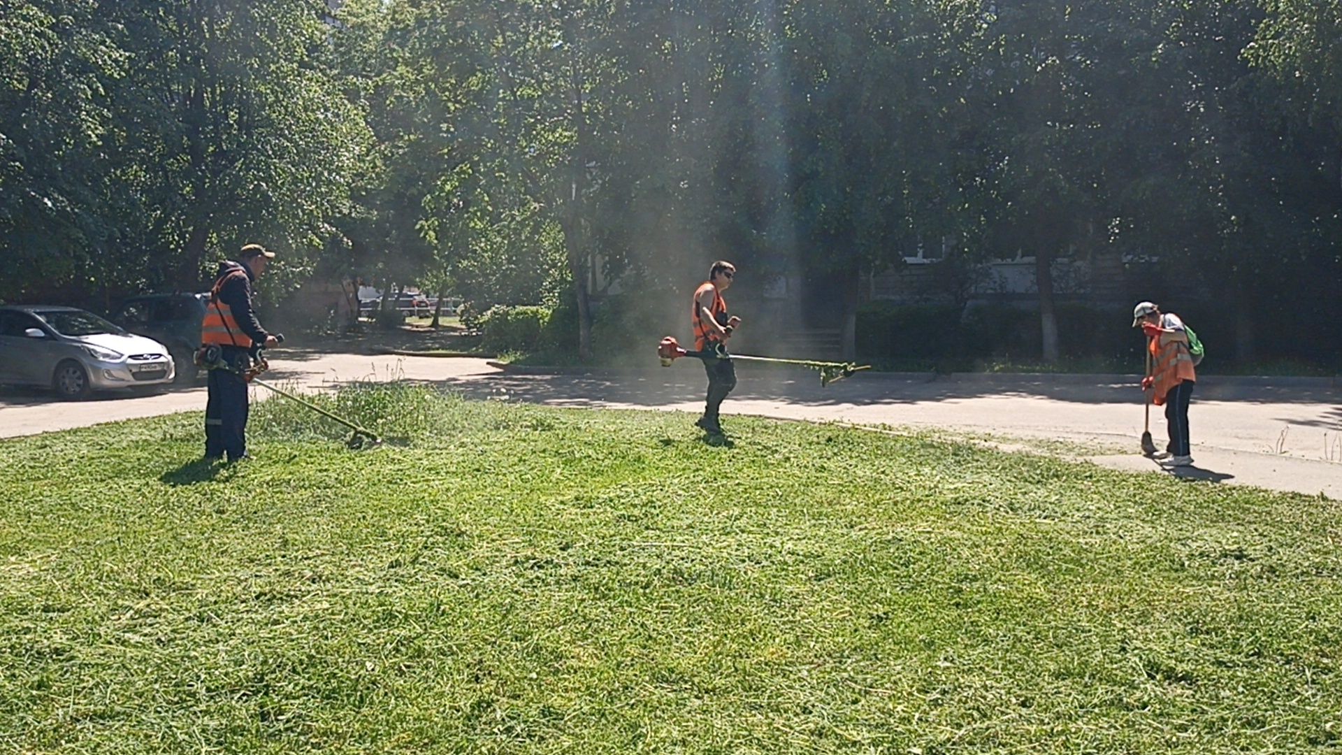 Серпухов, Подмосковье, благоустройство, двор, окос