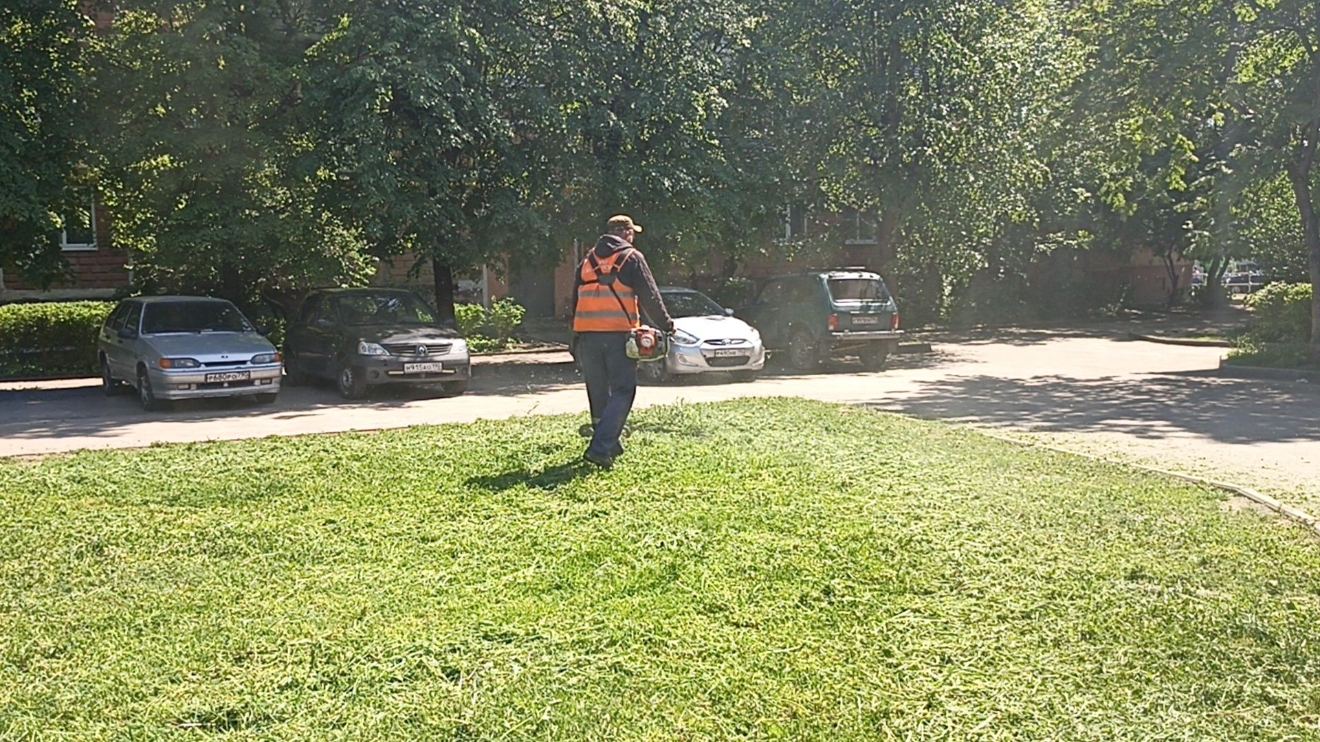 Серпухов, Подмосковье, благоустройство, двор, окос