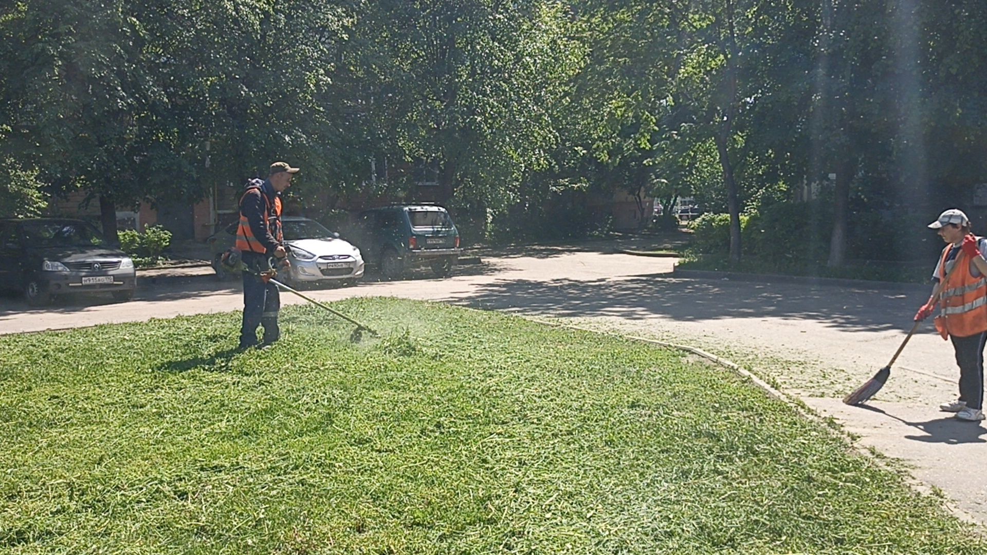 Серпухов, Подмосковье, благоустройство, двор, окос