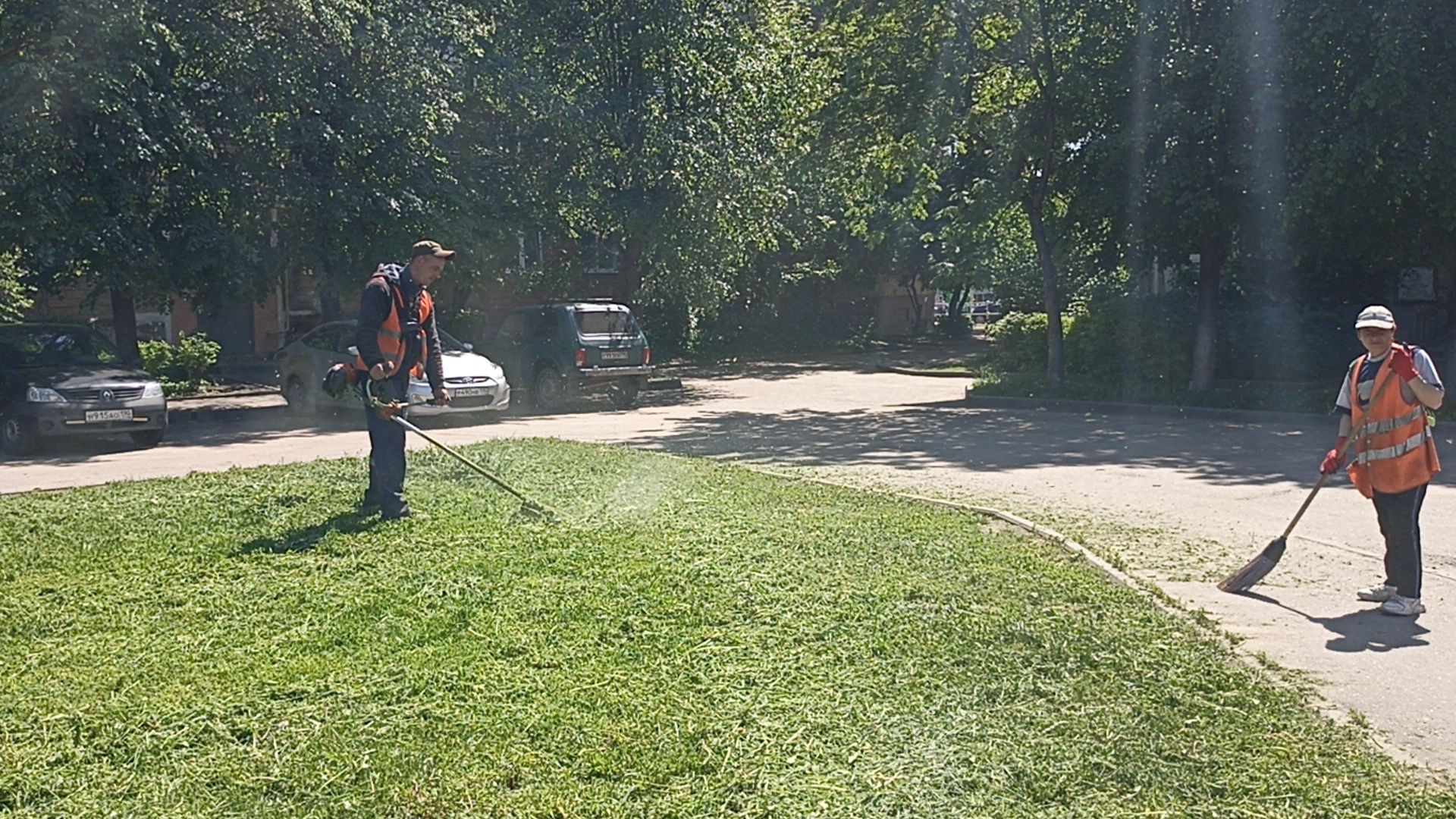 Серпухов, Подмосковье, благоустройство, двор, окос