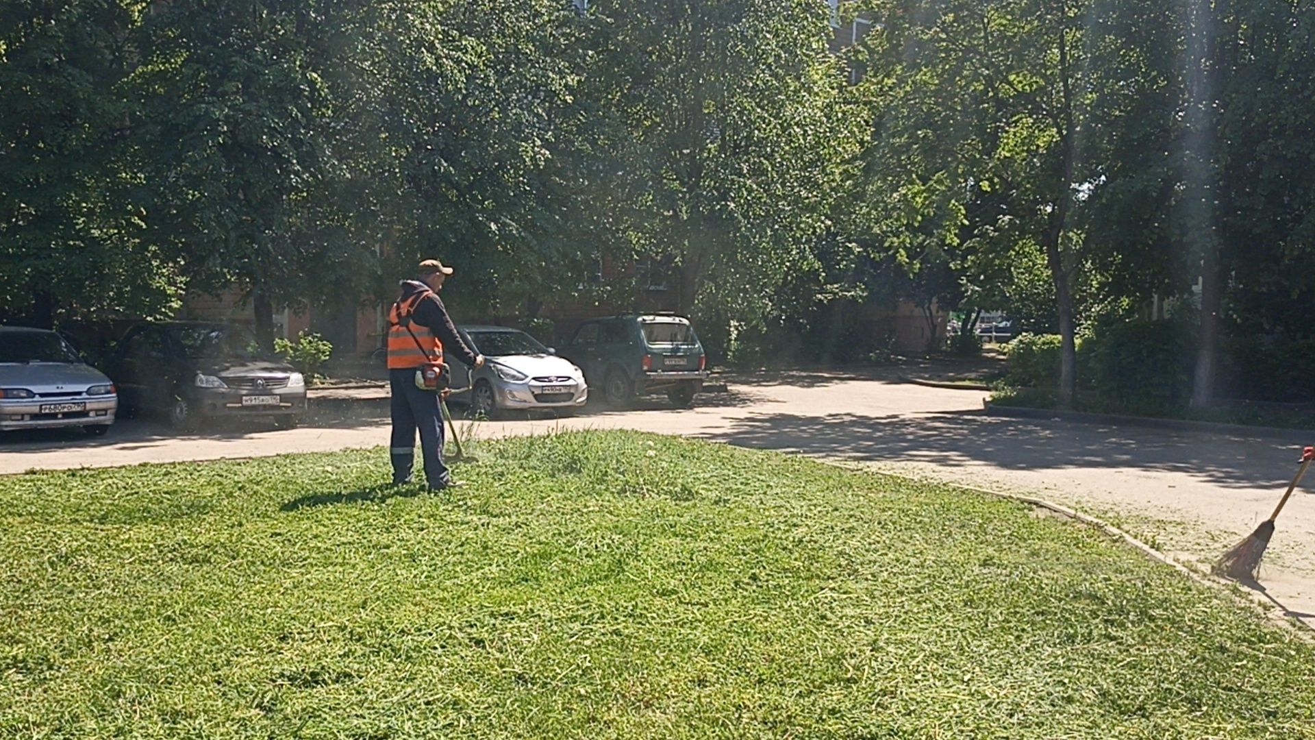 Серпухов, Подмосковье, благоустройство, двор, окос