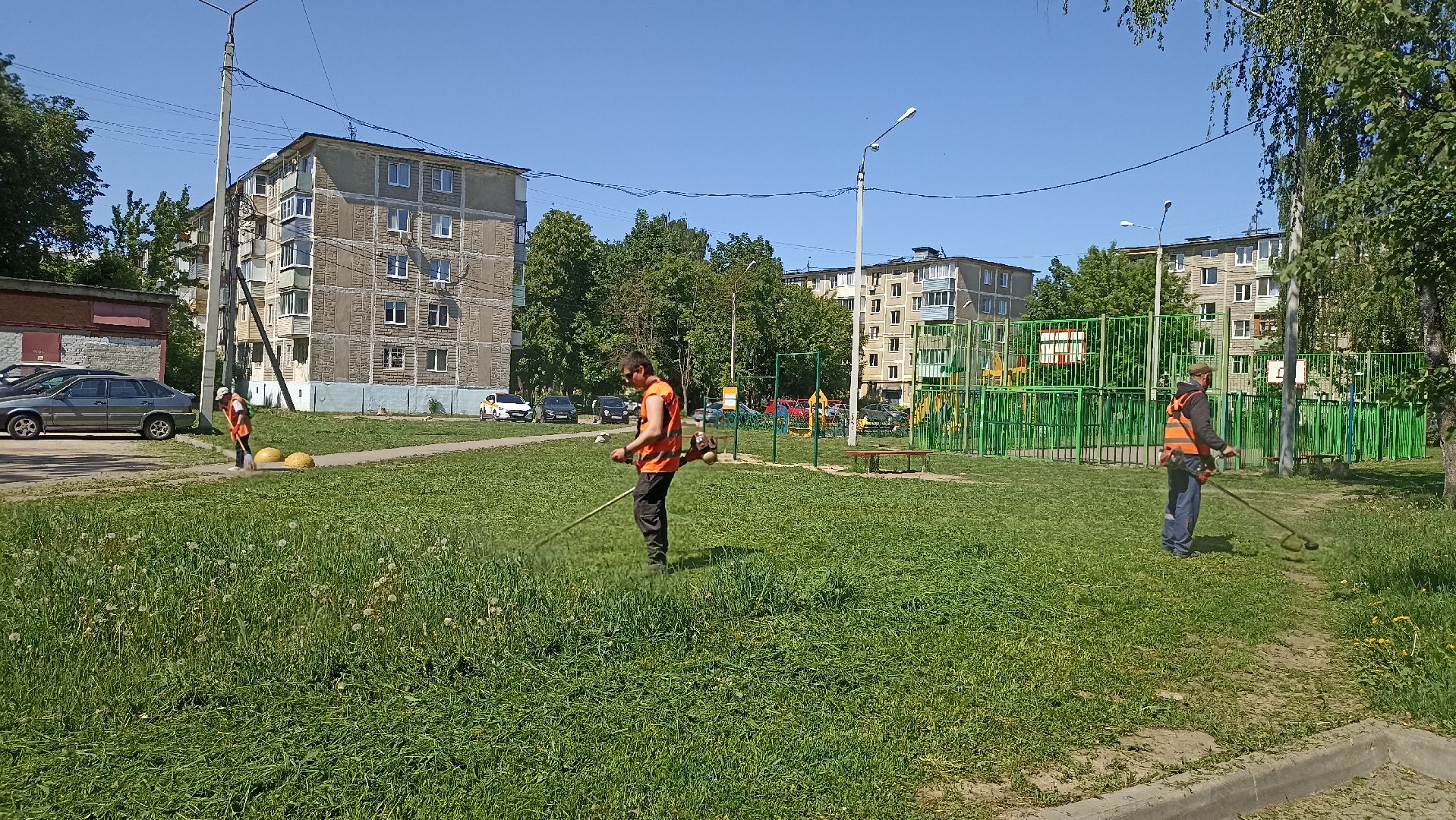 Серпухов, Подмосковье, благоустройство, двор, окос