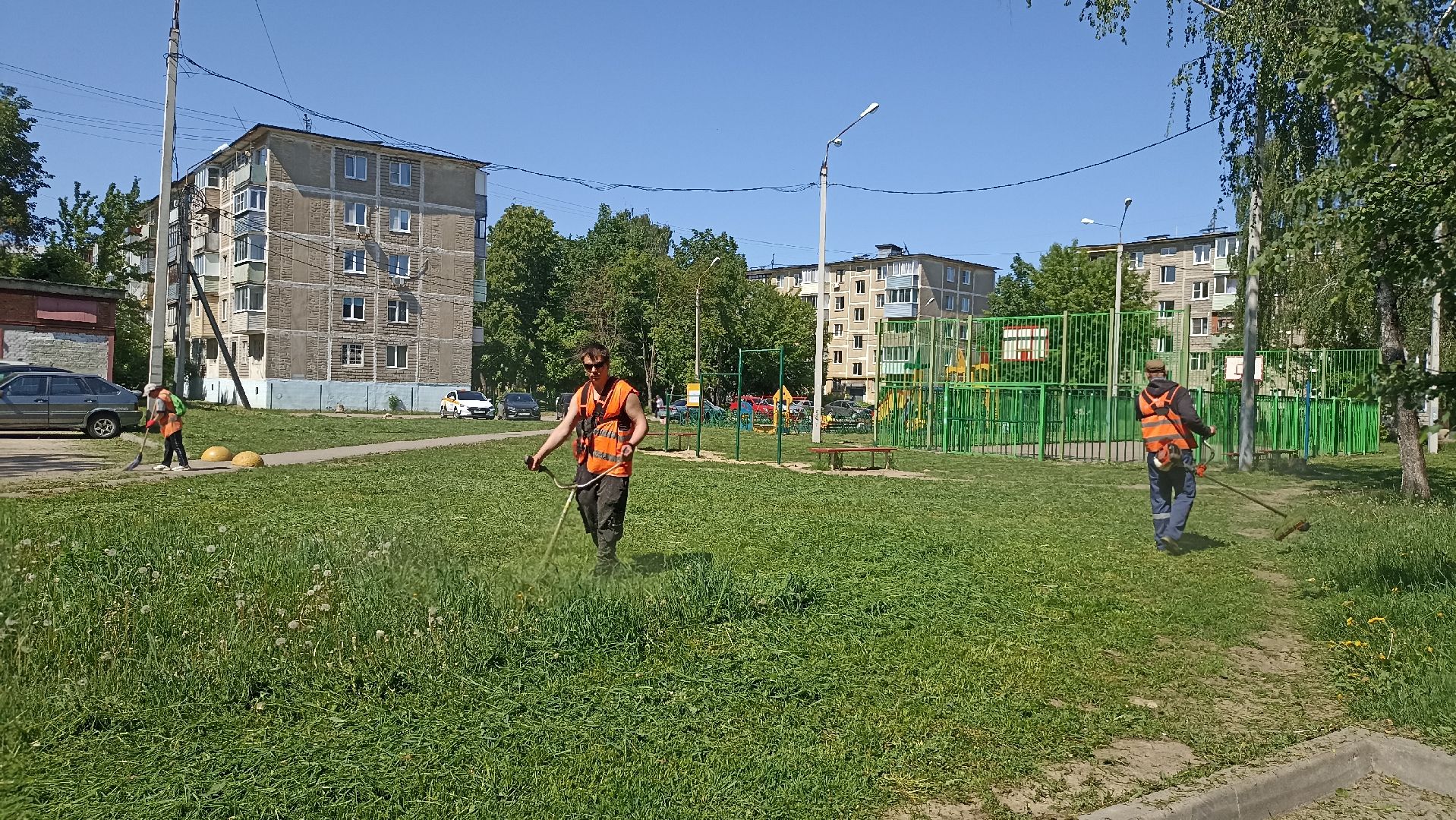 Серпухов, Подмосковье, благоустройство, двор, окос