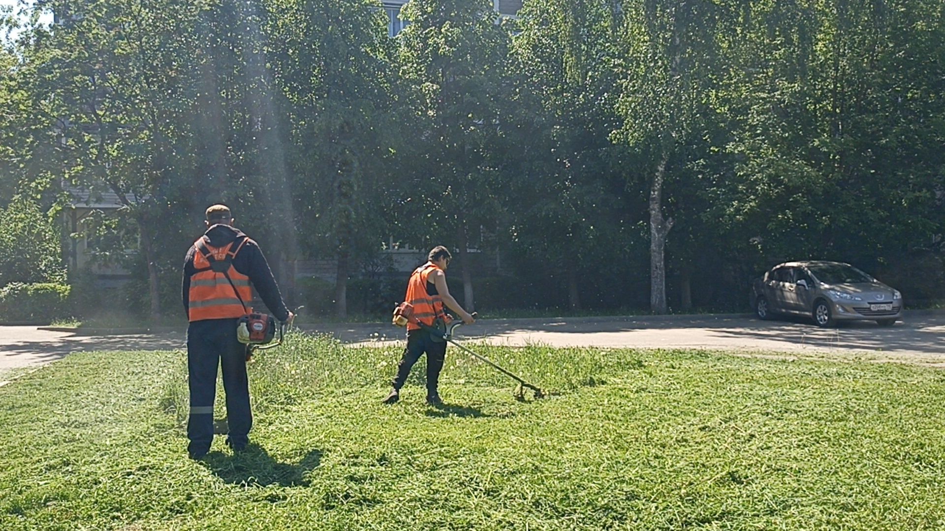 Серпухов, Подмосковье, благоустройство, двор, окос