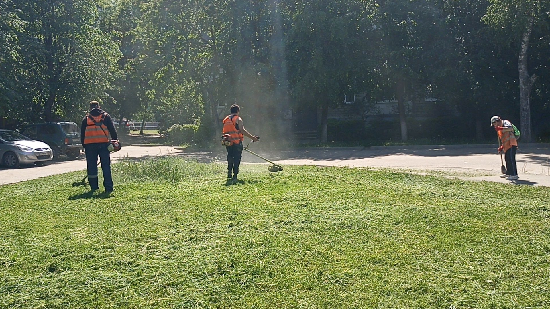 Серпухов, Подмосковье, благоустройство, двор, окос