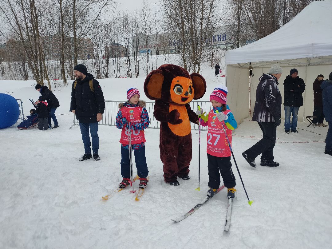Лыжи, старт, Ладушки-Оладушки, дети, спорт, Раменское