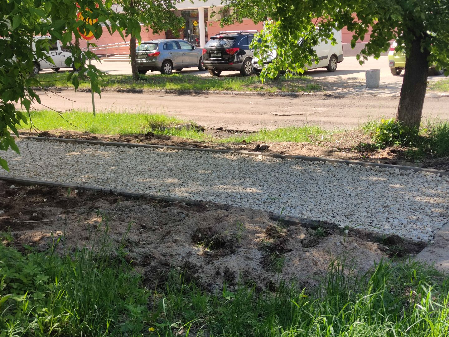 Ремонт дорог, плановый ремонт, асфальт, тротуар, Дубна