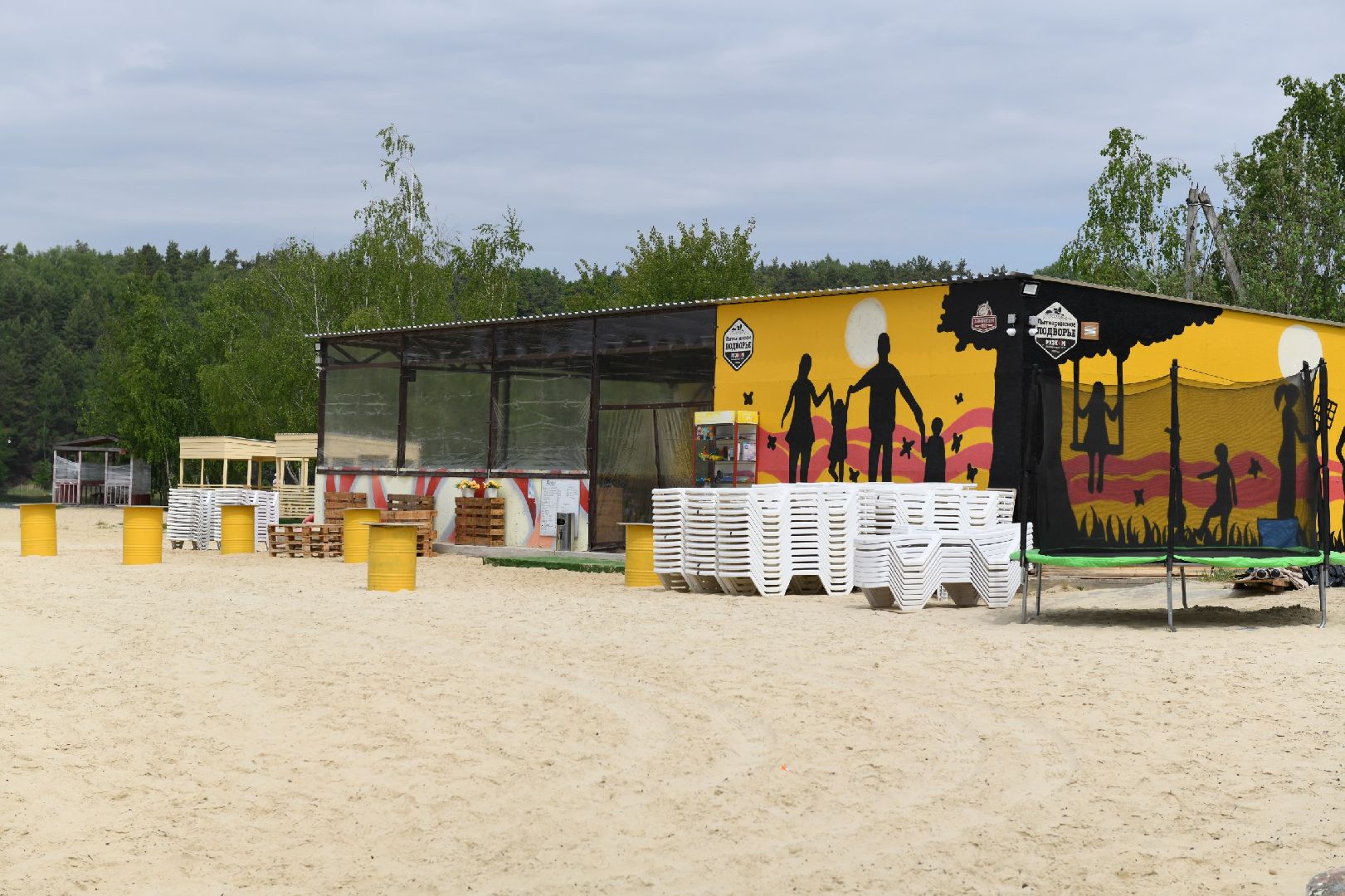 лыткарино, карьер, купальный сезон