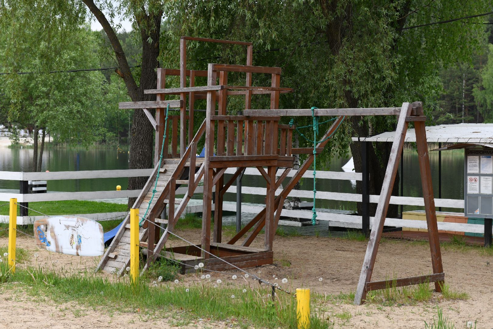 лыткарино, карьер, купальный сезон