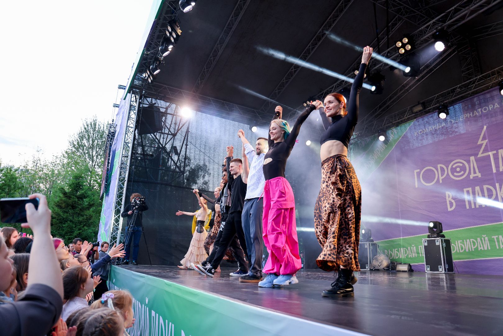 Реутов, парки, танцы, Город танцует в парках, настроение, гала-концерт