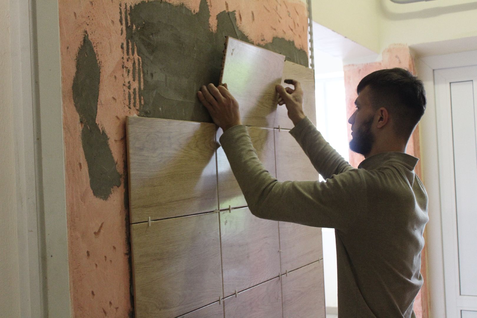 ЖКХ, ремонт подъезда, Лосино-Петровский