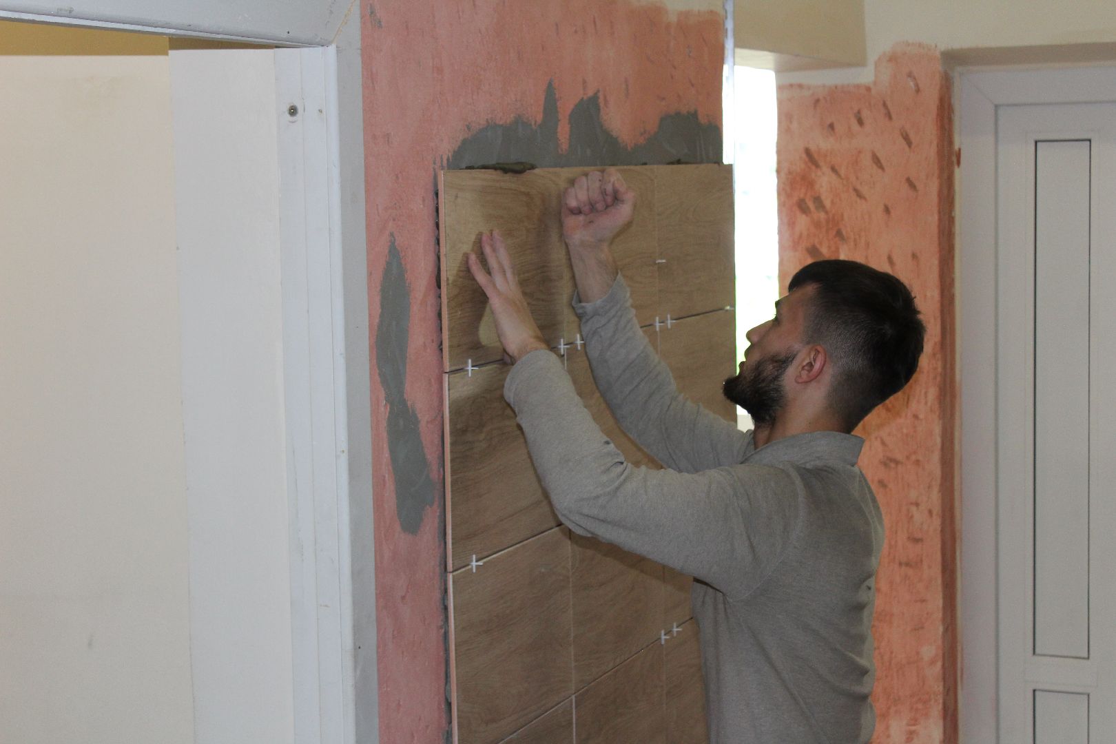 ЖКХ, ремонт подъезда, Лосино-Петровский