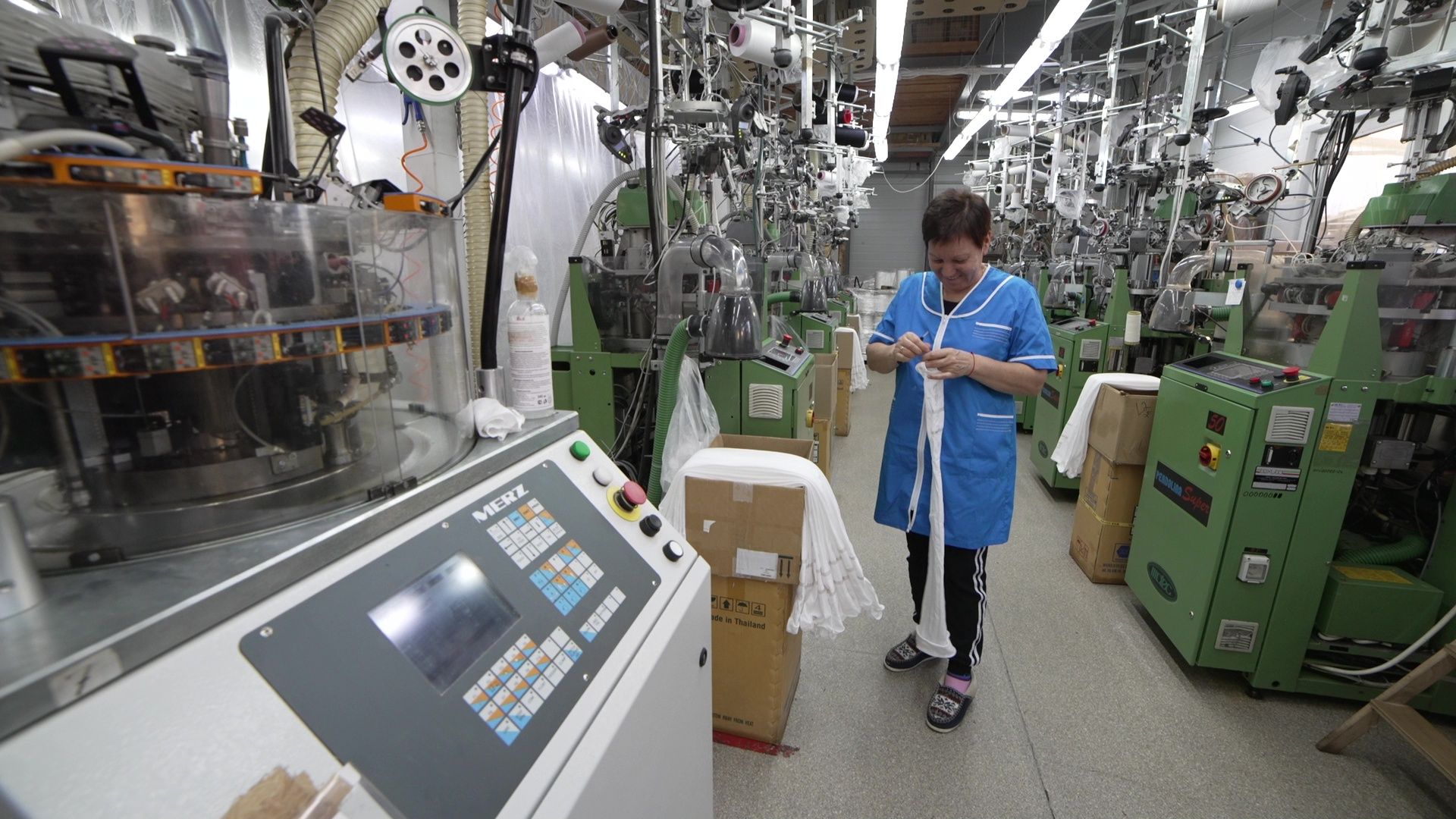 Реутов, Интертекстиль, производство, бинты, чулки, перевязочный пакет