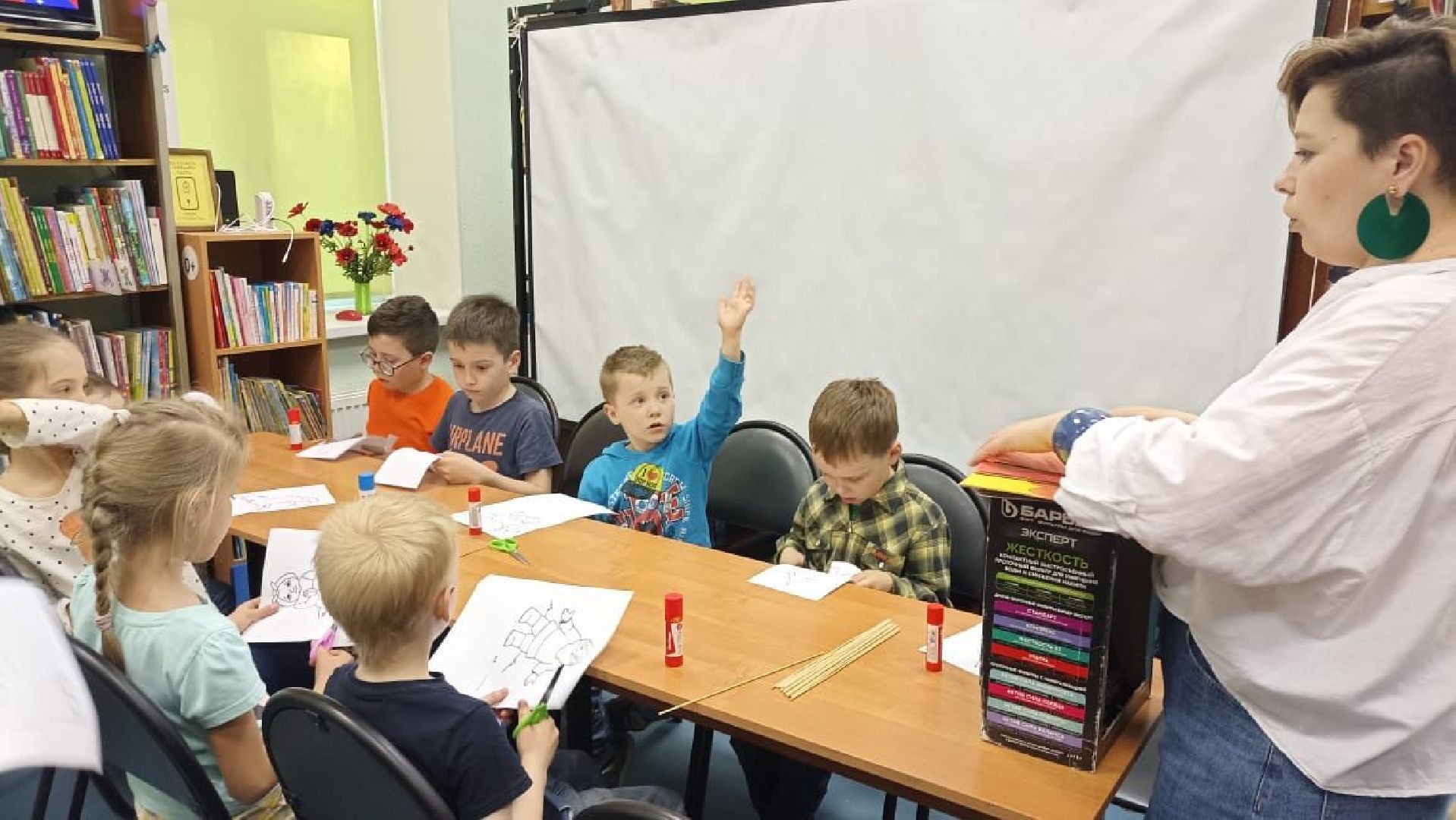 Домодедово, библионочь-2023, чтение, книги, мастер класс, театр теней