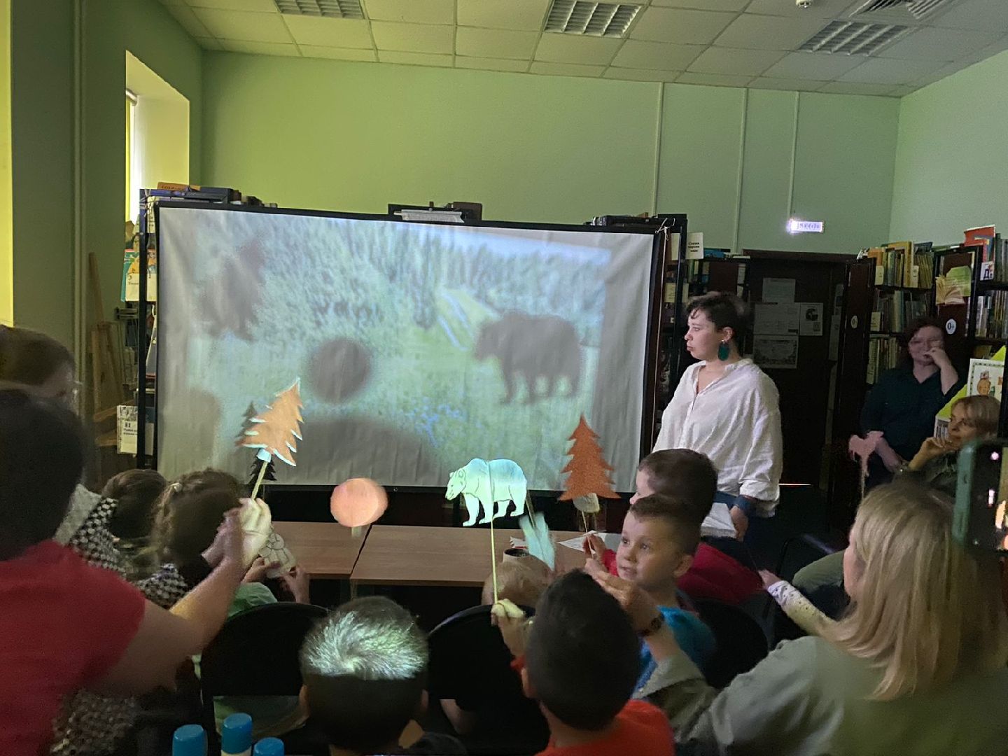 Домодедово, библионочь-2023, чтение, книги, мастер класс, театр теней